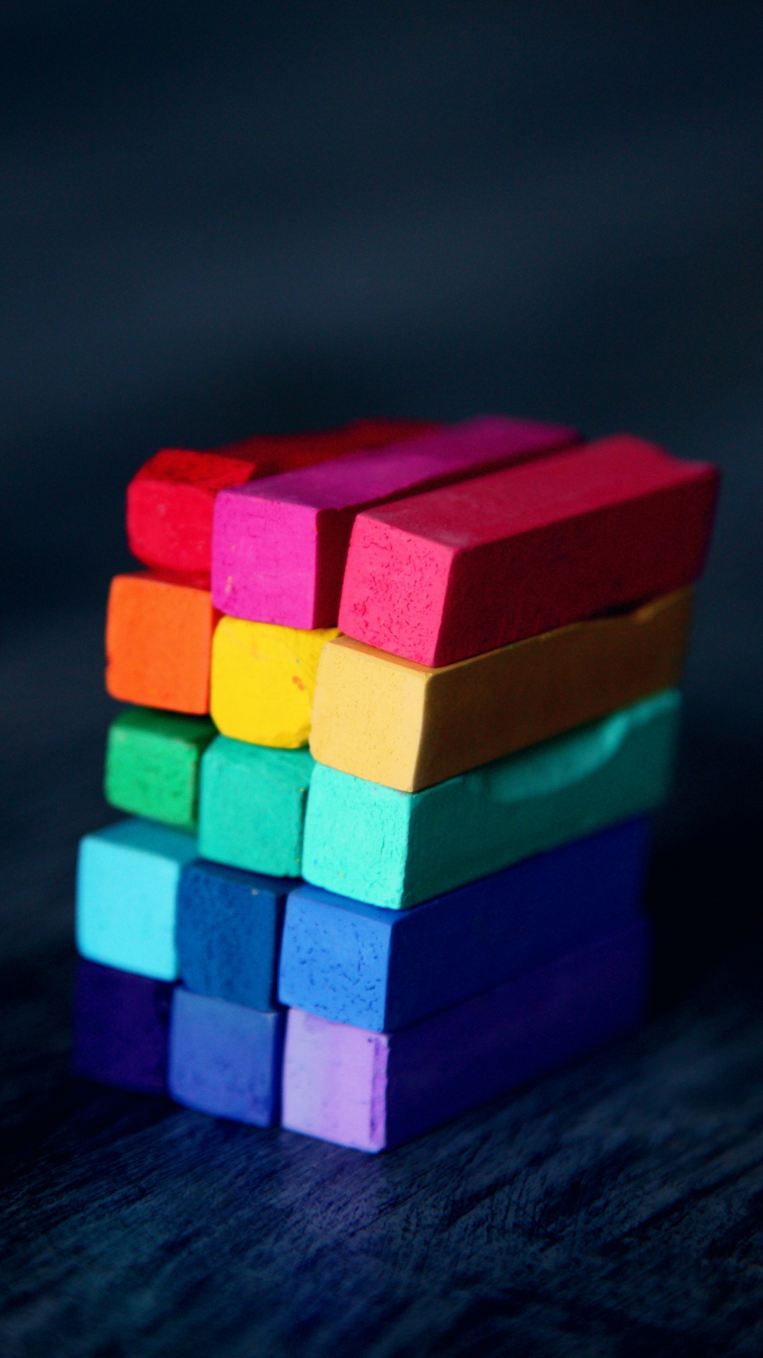 Обои игрушка, кубик Рубика, недоумение, красочность, Механические головоломки в разрешении 1080x1920