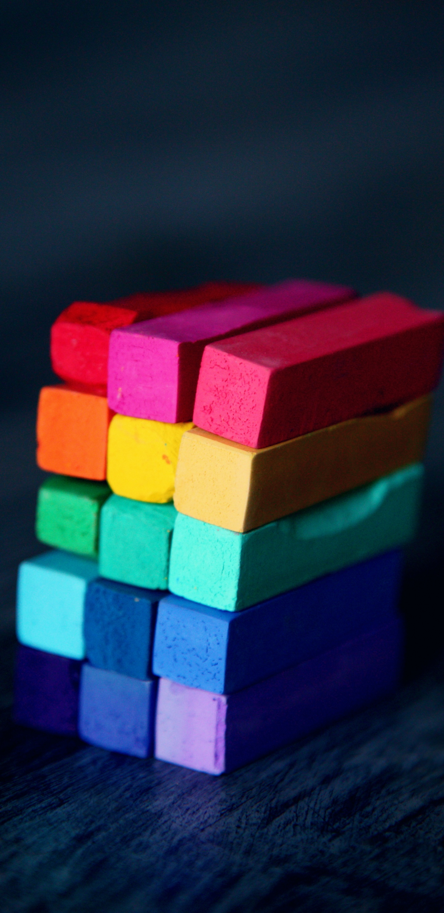 Обои игрушка, кубик Рубика, недоумение, красочность, Механические головоломки в разрешении 1440x2960