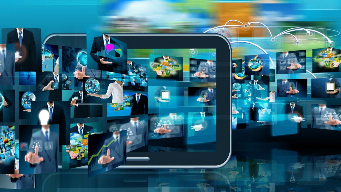 Обои электроника, технологии, гаджет, электронное устройство, мультимедийные средства в разрешении 1366x768