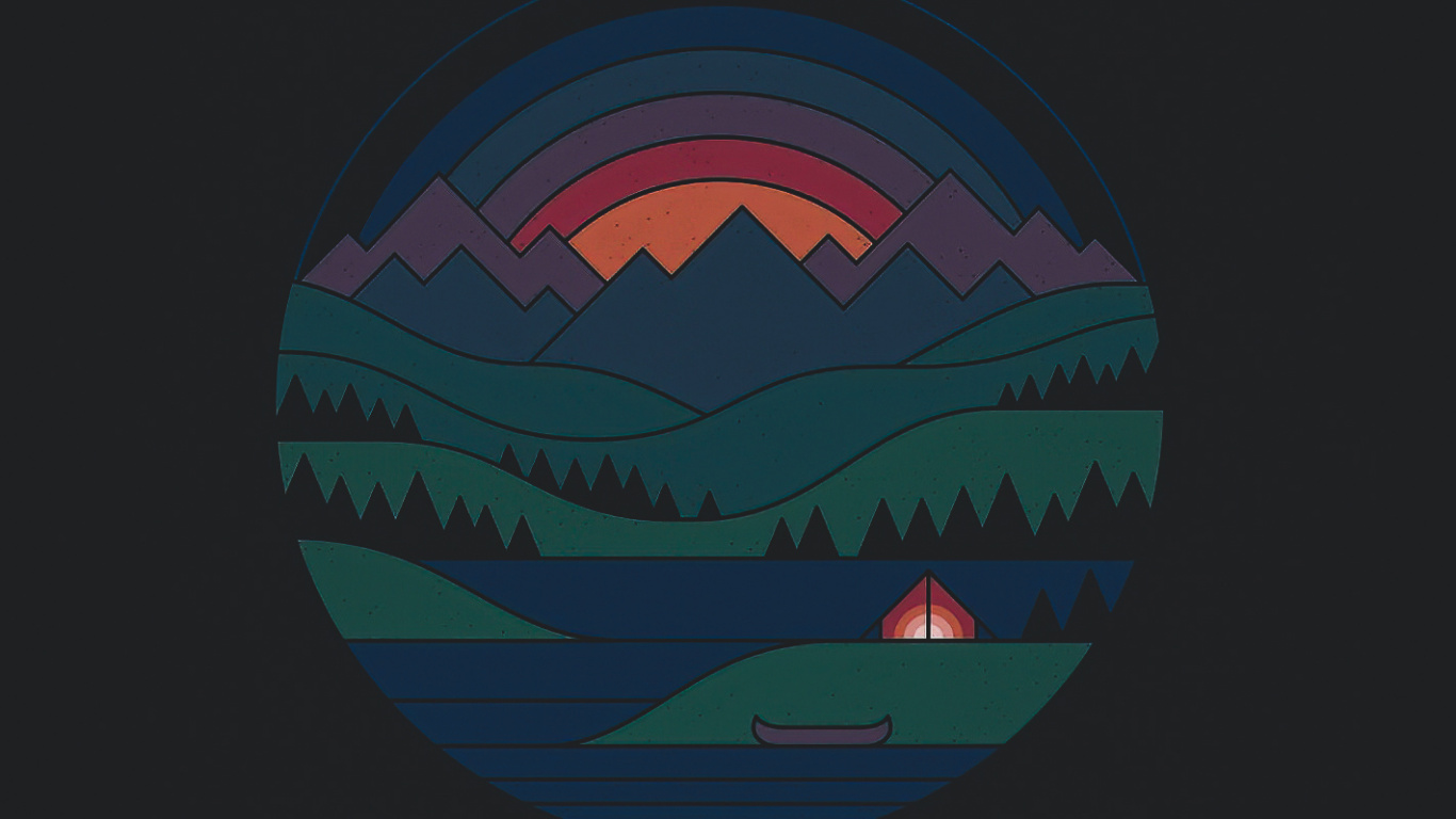 Обои атмосфера, земля, газ, полутона и оттенки, круг в разрешении 1366x768