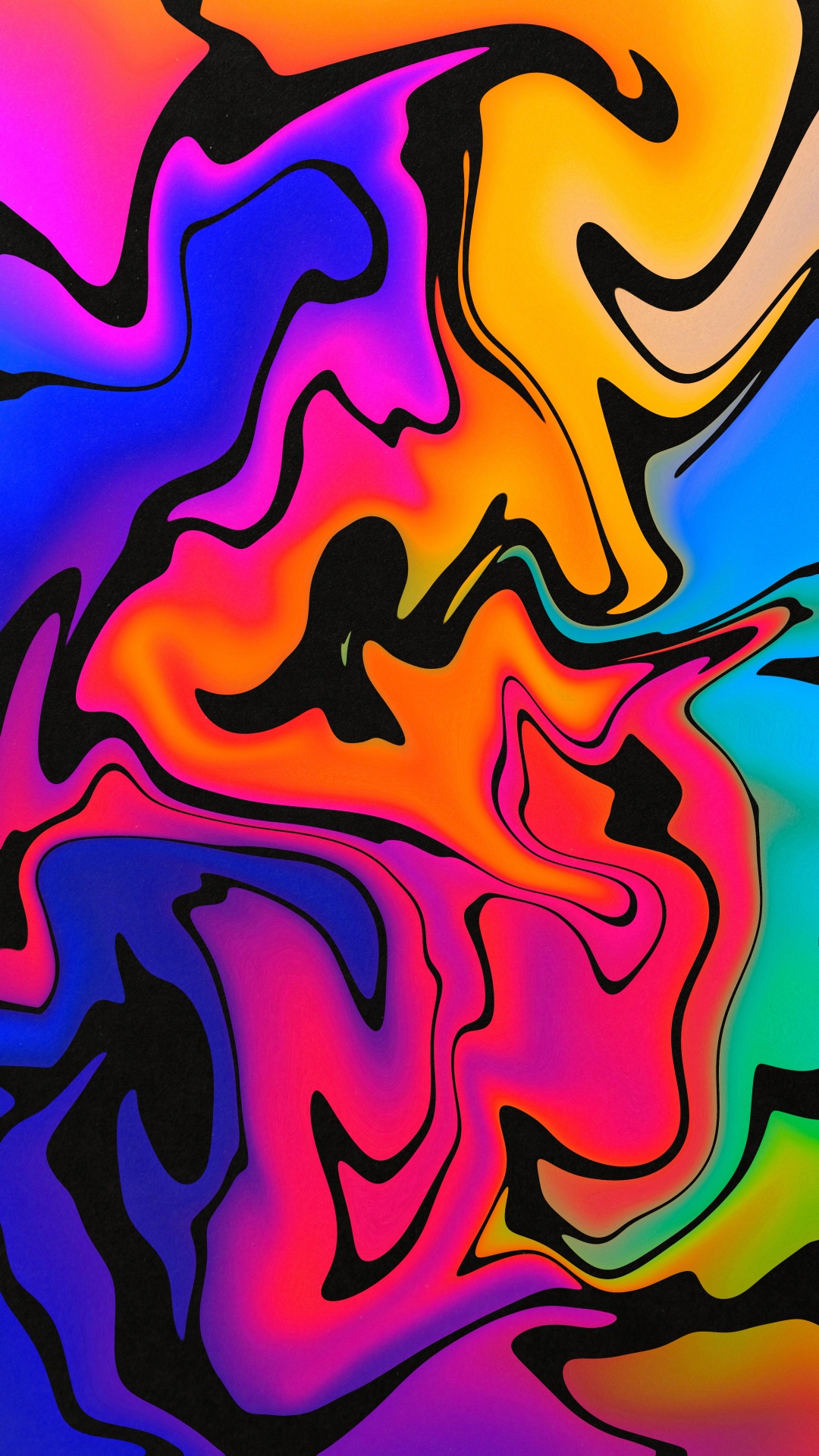 Обои арт, живопись, абстрактное искусство, визуальное искусство, постер в разрешении 1080x1920