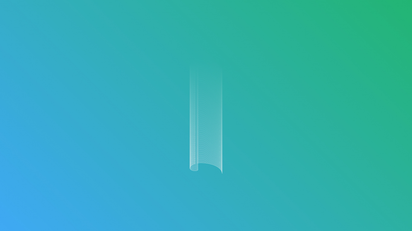 Обои Аква, бирюза, лазурный, чирок, графика в разрешении 1366x768