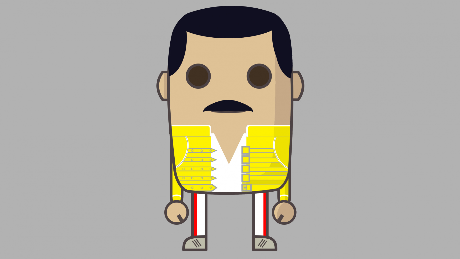 Обои мультфильм, иллюстрация, цифровое искусство, арт, желтый в разрешении 1920x1080