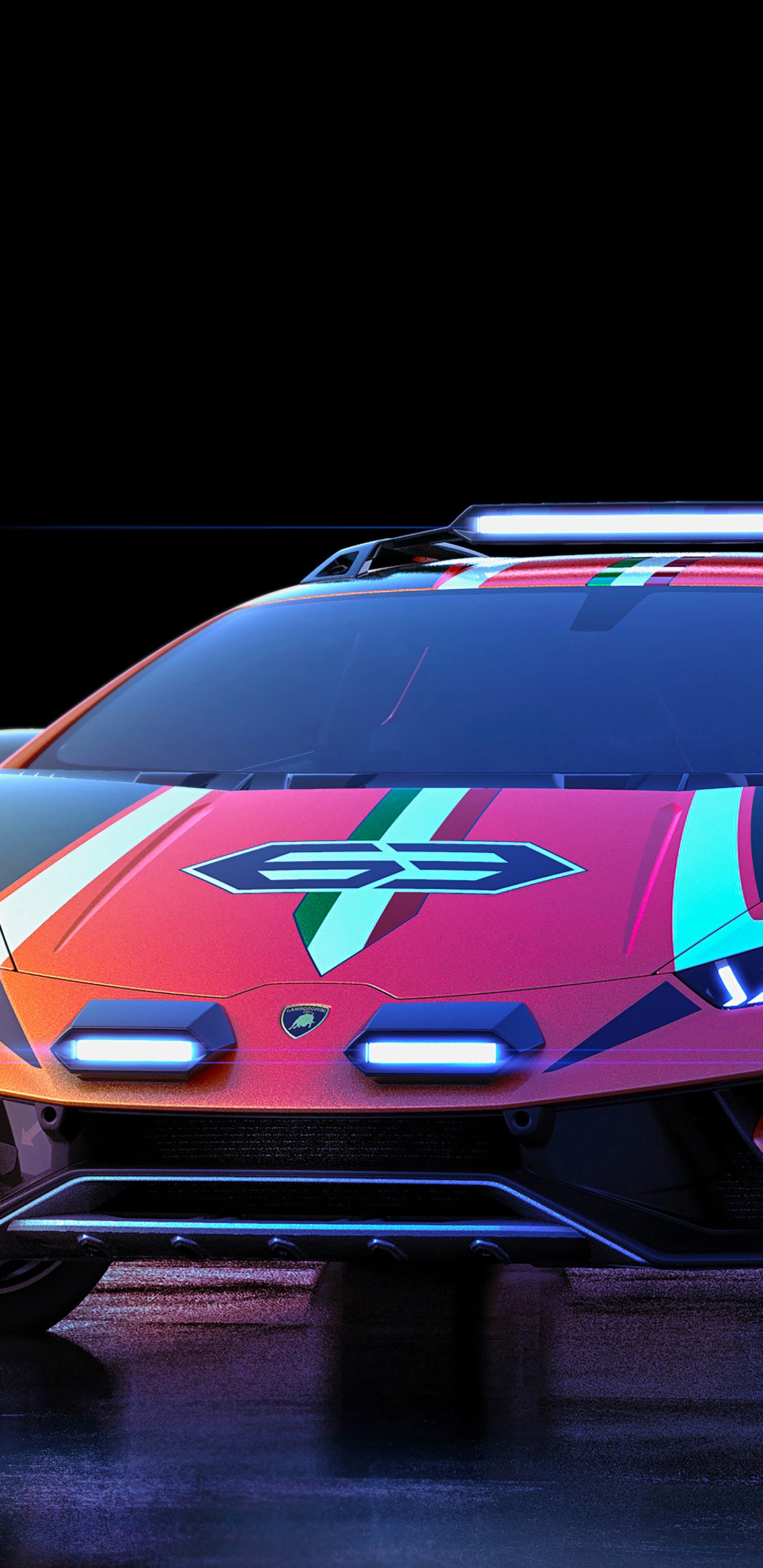 Обои Ламборджини, Ламборджини Урус, авто, Ламборгини авентадор, суперкар в разрешении 1440x2960