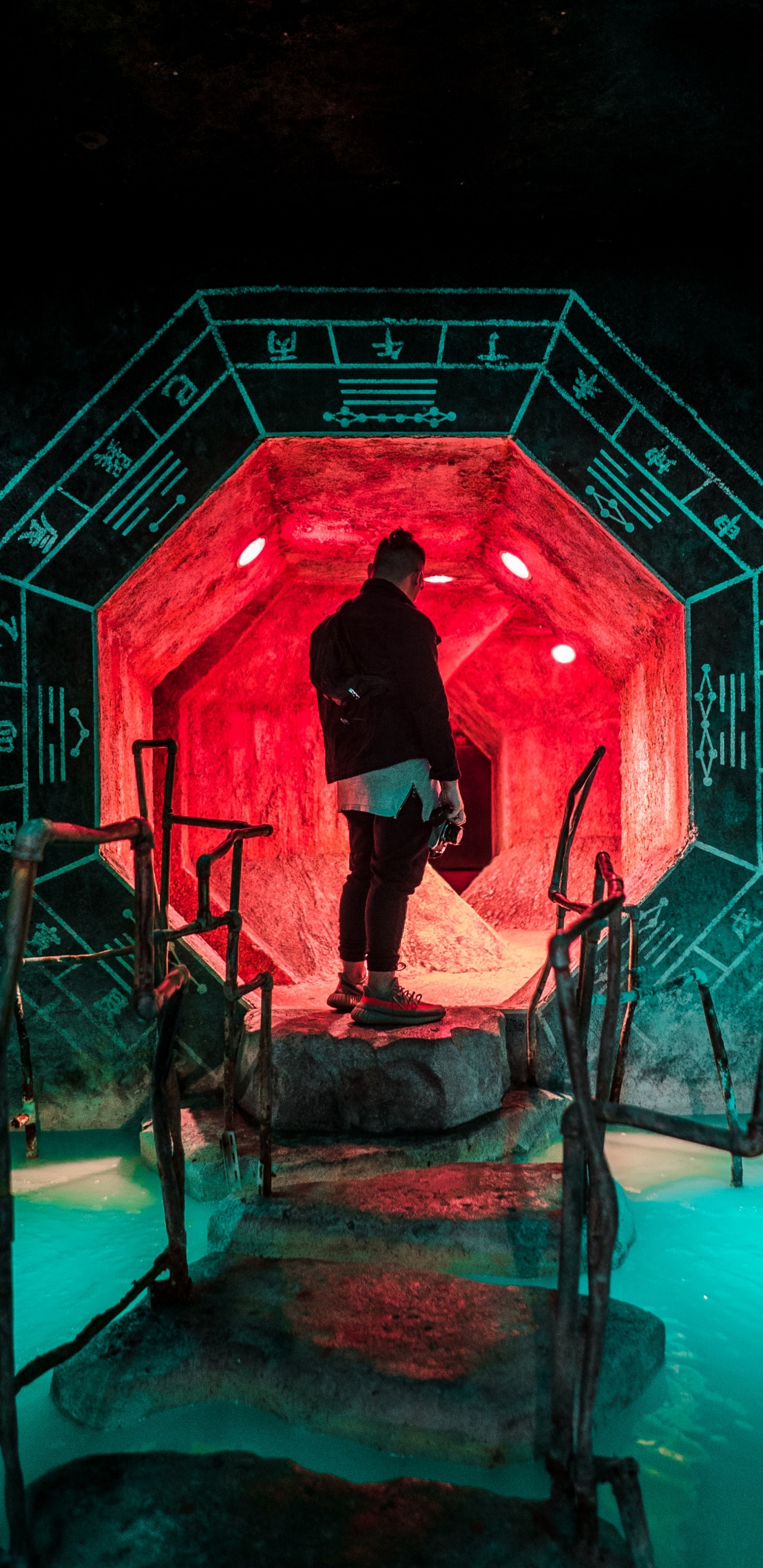 Обои этап, театральное искусство, свет, темнота, Представление в разрешении 1440x2960