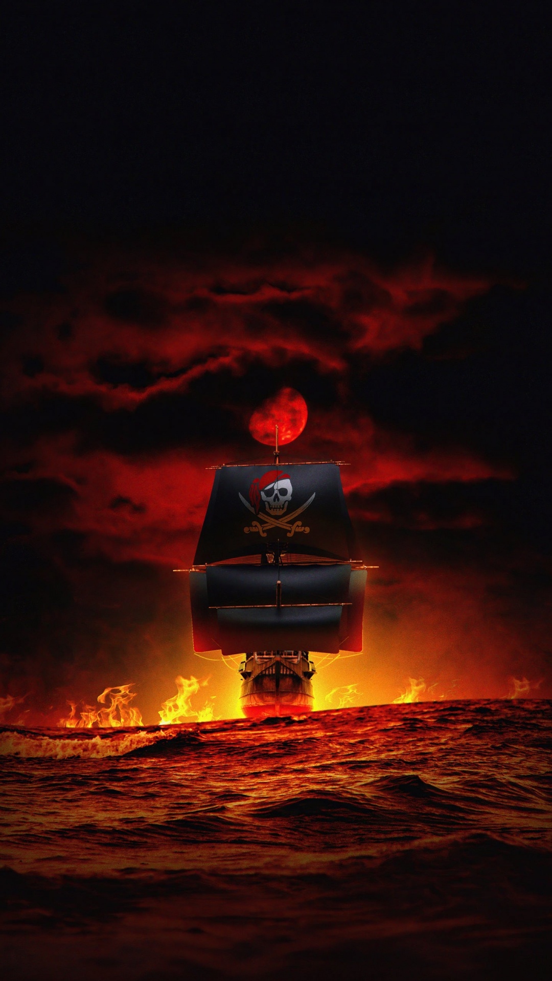 Обои облако, атмосфера, послесвечение, мир, астрономический объект в разрешении 1080x1920