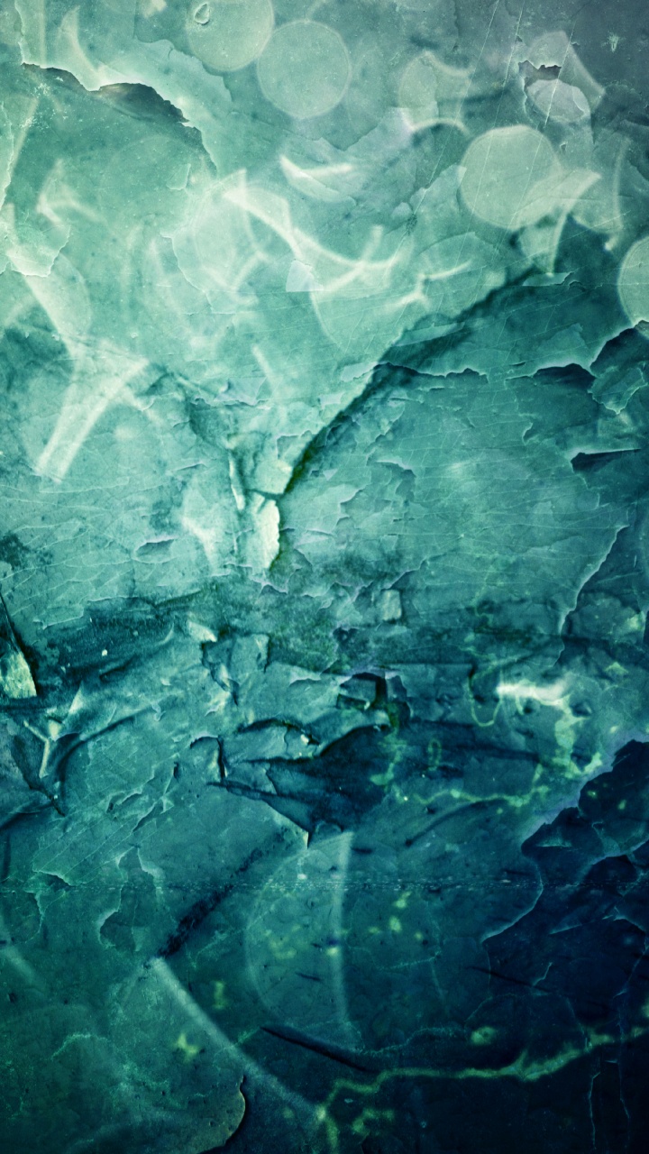 Обои цветовой градиент, бирюза, Аква, синий, дизайн в разрешении 720x1280