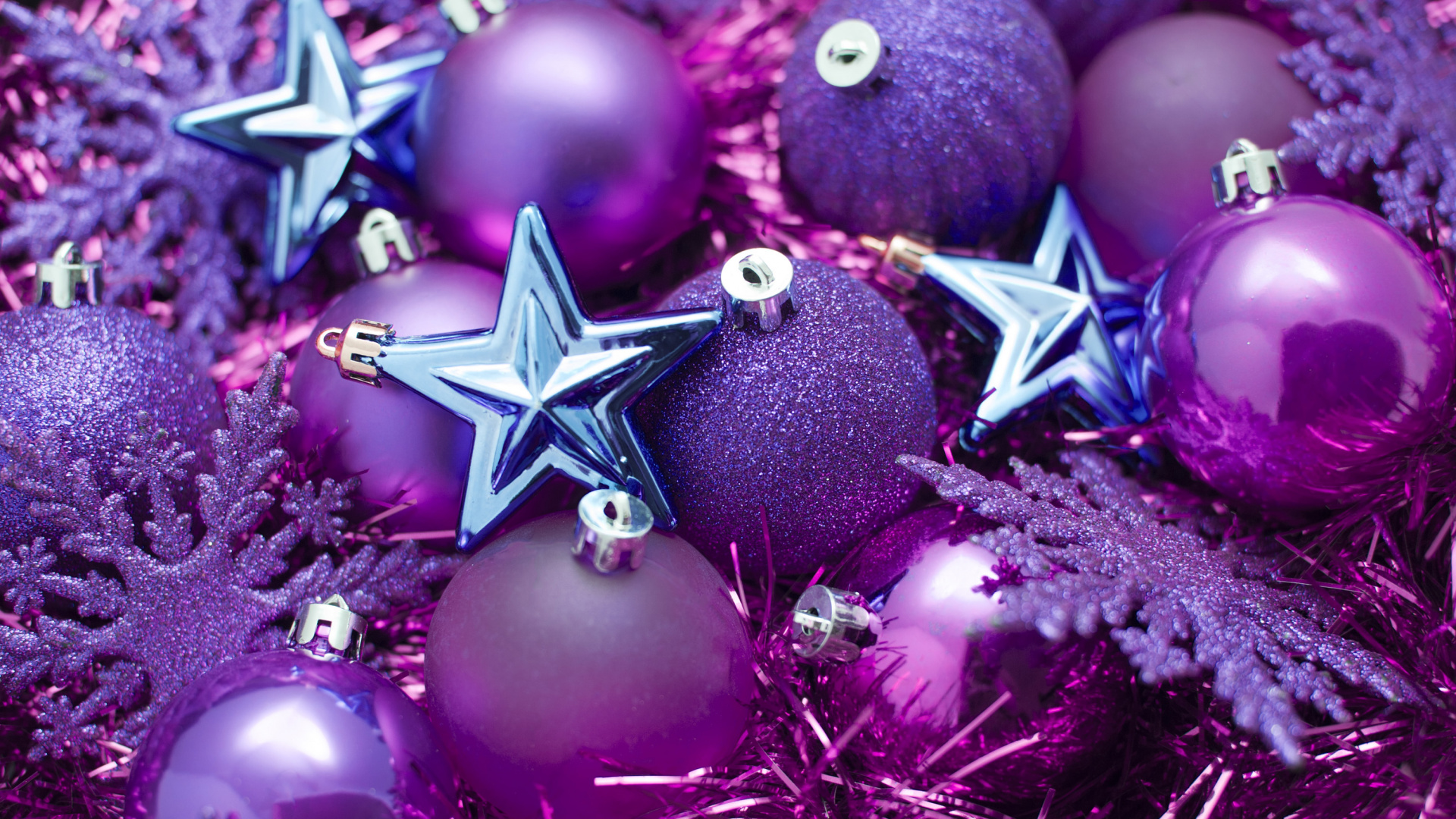 Обои Рождественский день, Рождественские украшения, рождественский орнамент, пурпур, Фиолетовый в разрешении 1920x1080