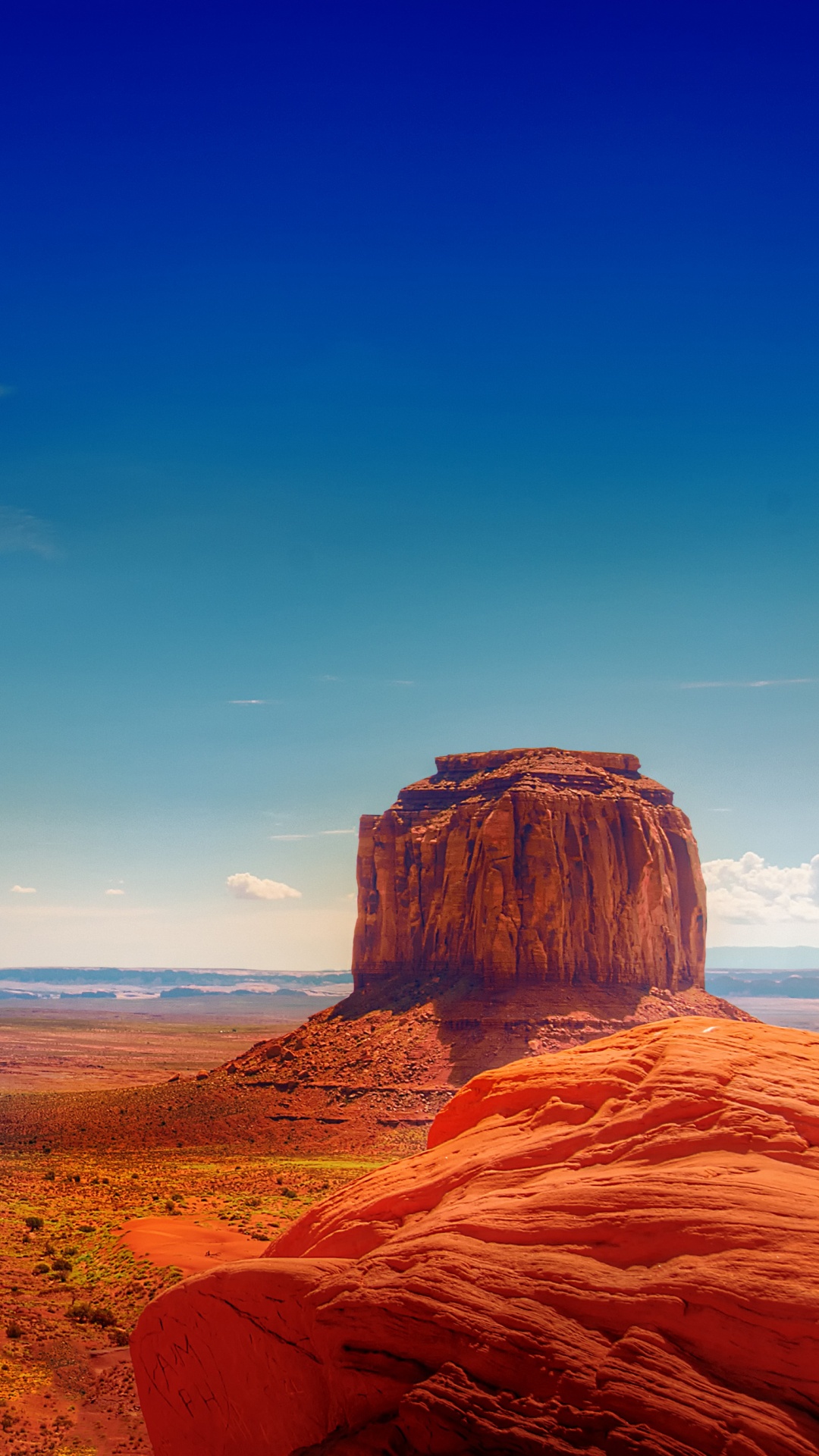 Обои долина монументов, Долина, бьютт, формирование, рок в разрешении 1080x1920