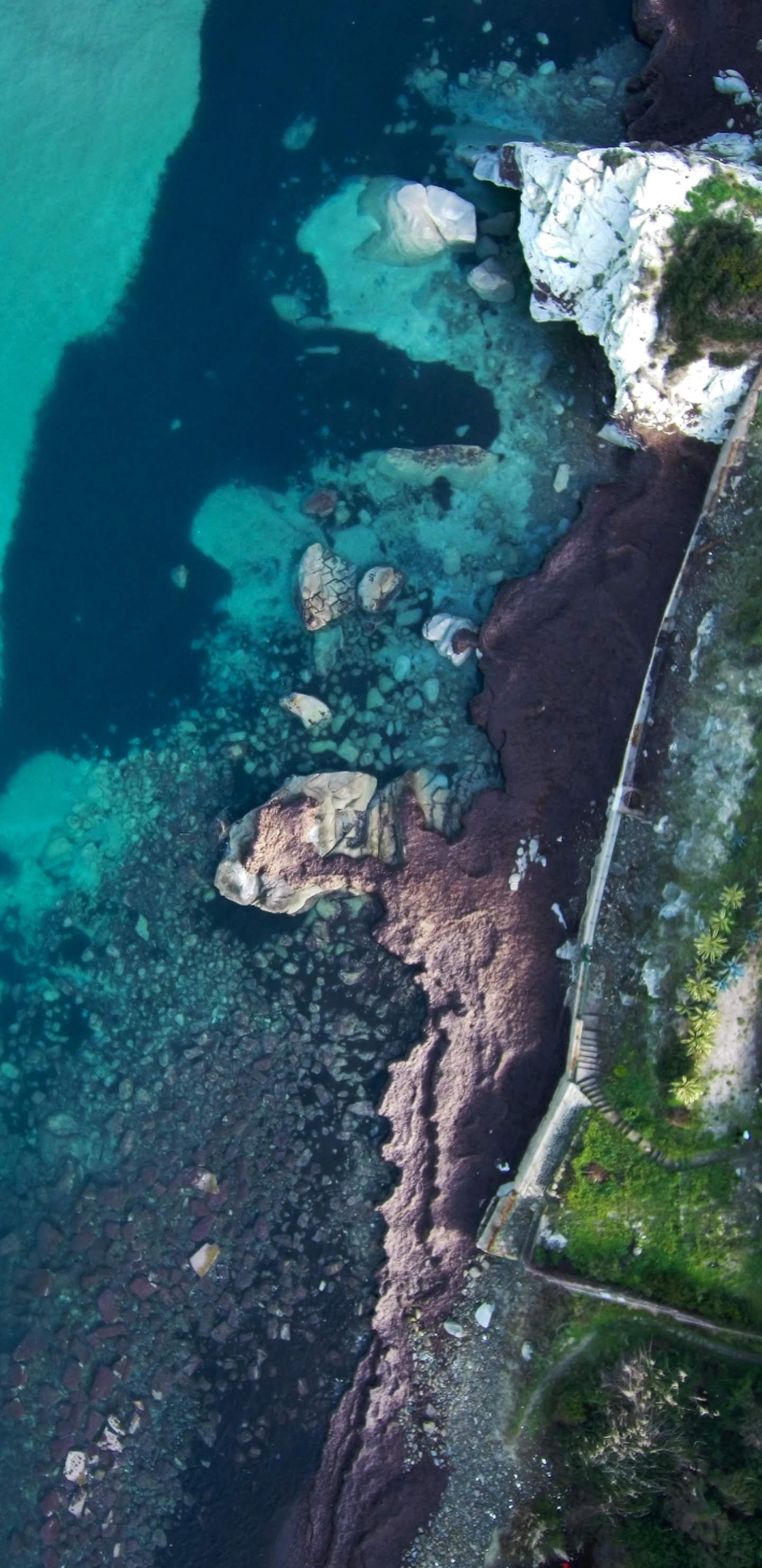 Обои Google, Google Pixel 4, вода, андроид, пиксель 4 в разрешении 1440x2960