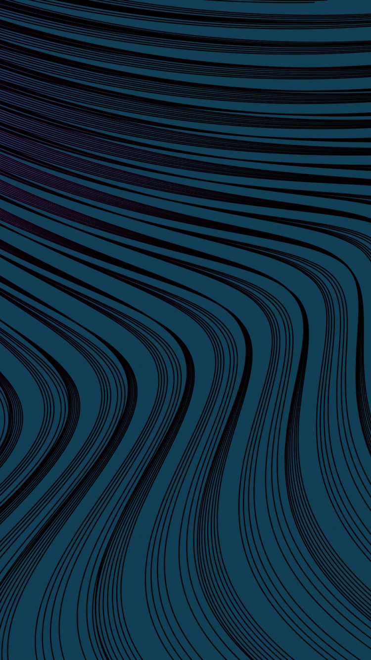 Обои атмосфера, синий, геометрия, узор, линия в разрешении 750x1334