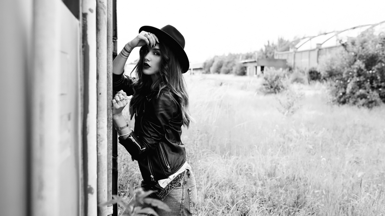 Обои черный и белый, монохромный, белые, черный, фотография в разрешении 1280x720