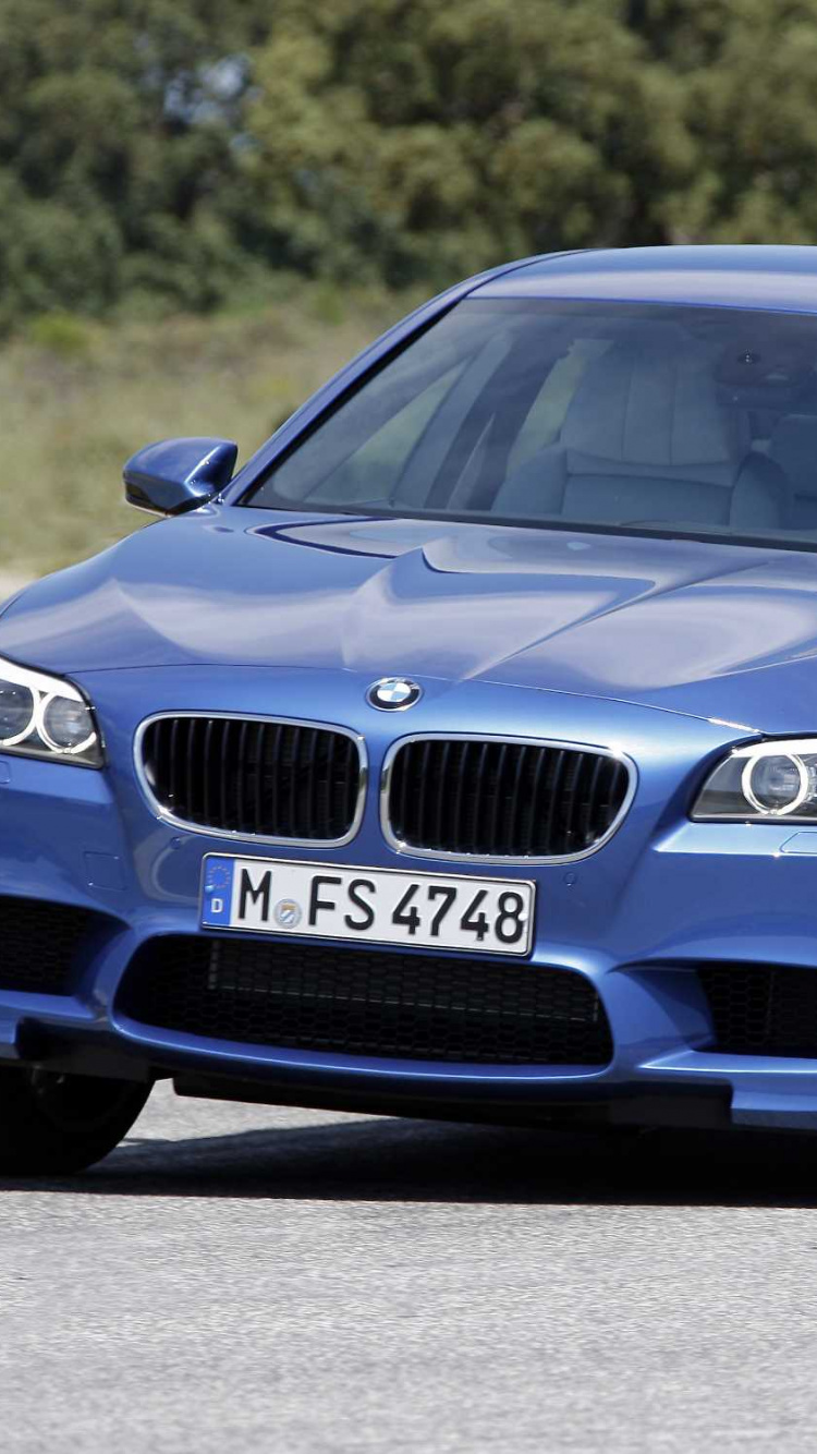 Обои БМВ М5, bmw, авто, BMW 5 серии Ф10, представительский автомобиль в разрешении 750x1334