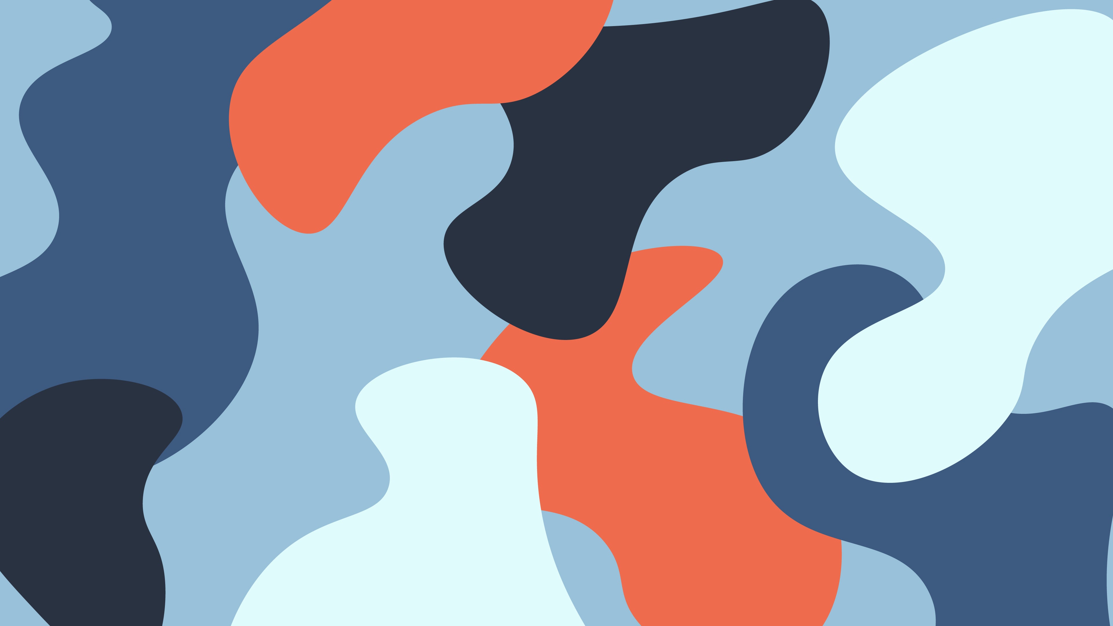 Обои дизайн, лазурный, жест, материальное свойство, узор в разрешении 3840x2160