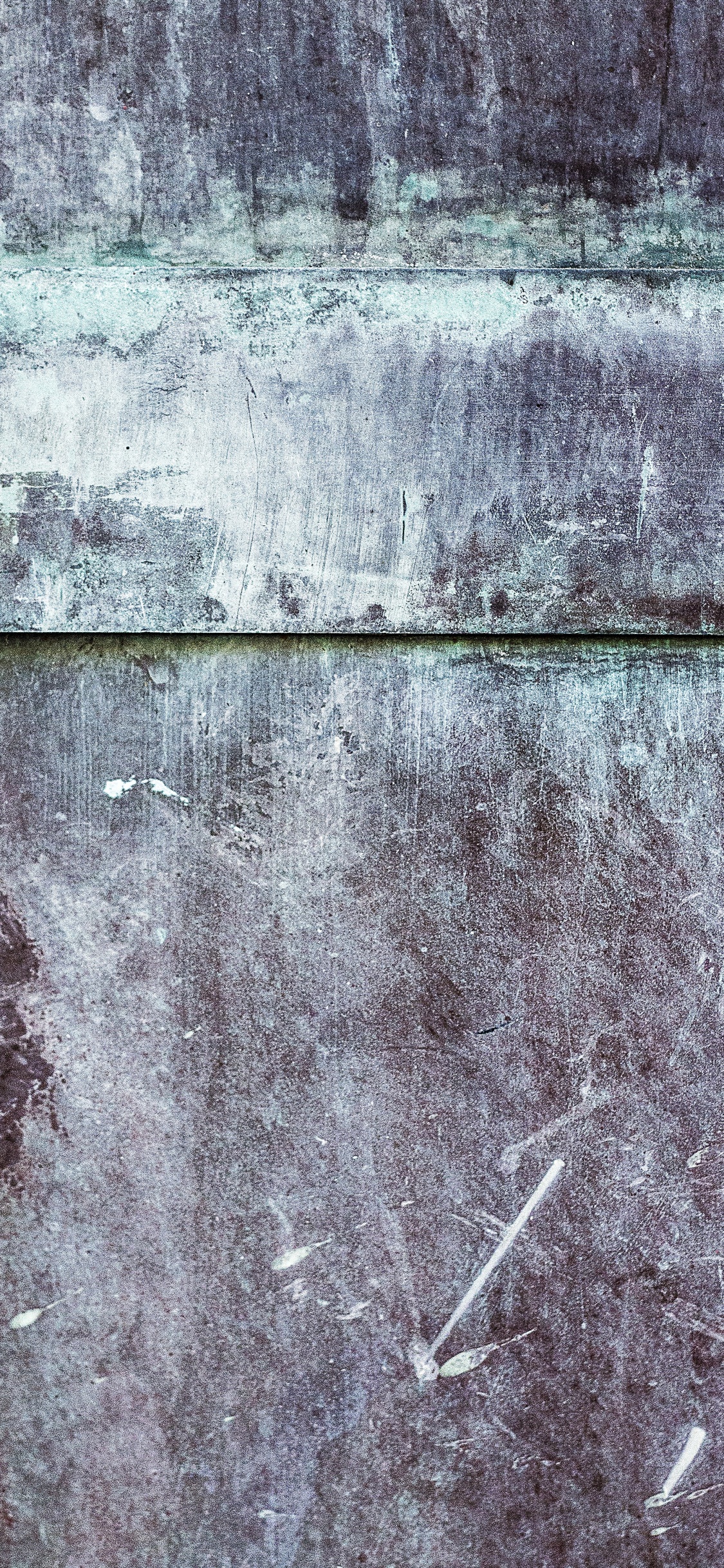 Обои металл, коррозия, ржавчина, стена, древесина в разрешении 1125x2436