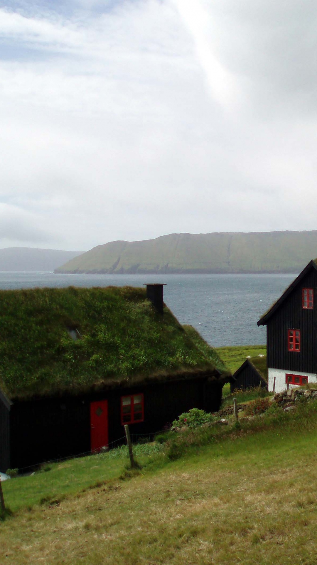 Обои Остров, архипелаг, нагорье, Крофт, коттедж в разрешении 1080x1920