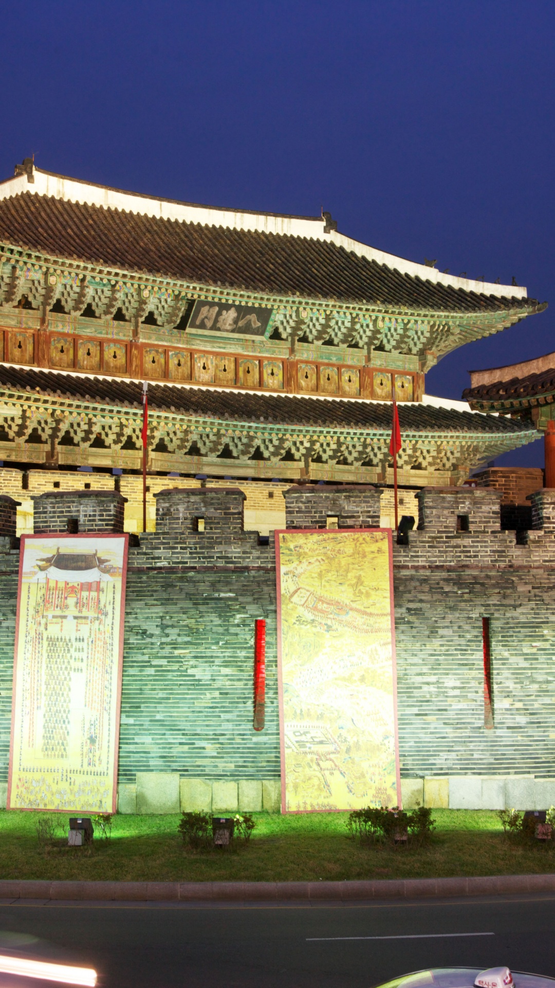 Обои ориентир, арка, историческое место, здание, китайская архитектура в разрешении 1080x1920