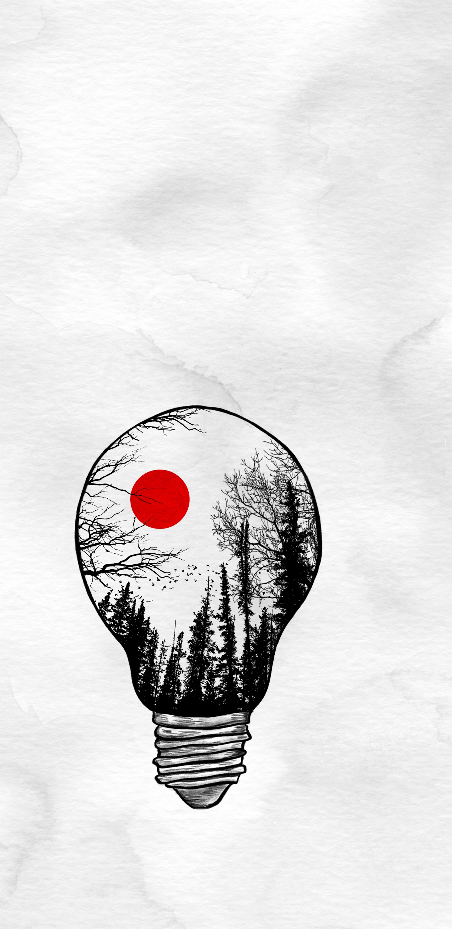 Обои воздушный шар, джинсы, воздушный шарик, арт, живопись в разрешении 1440x2960