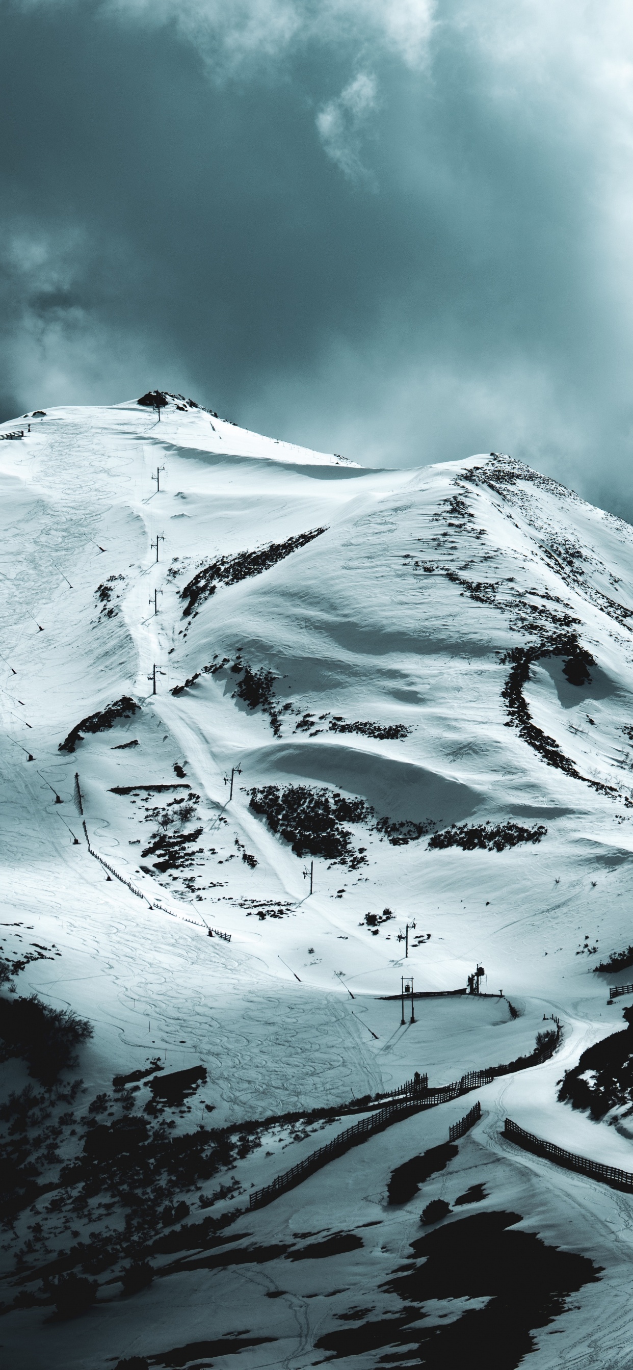Обои Вальгранде - Пахарес, лыжи, горнолыжный курорт, снег, горные лыжи в разрешении 1242x2688