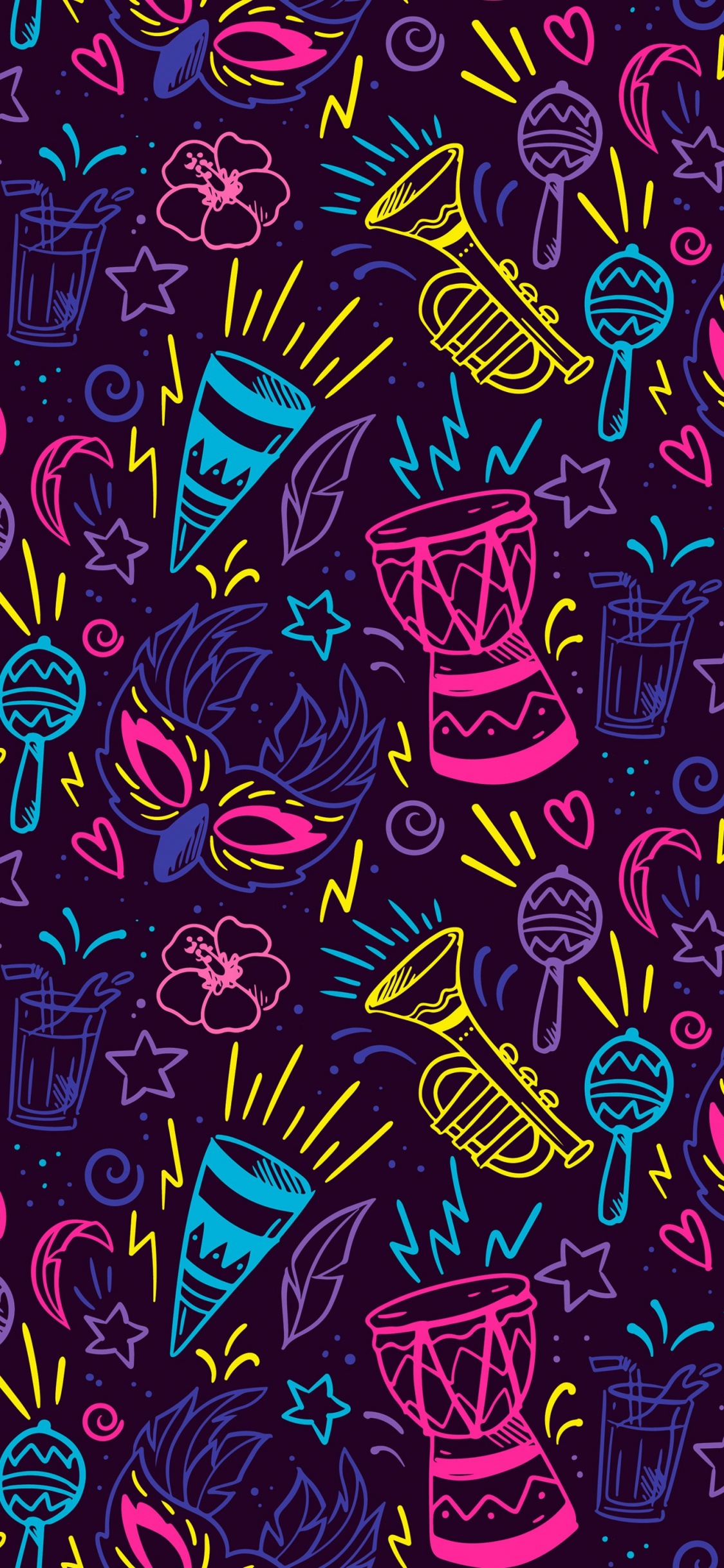 Обои узор, визуальное искусство, графический дизайн, дизайн, черный в разрешении 1125x2436