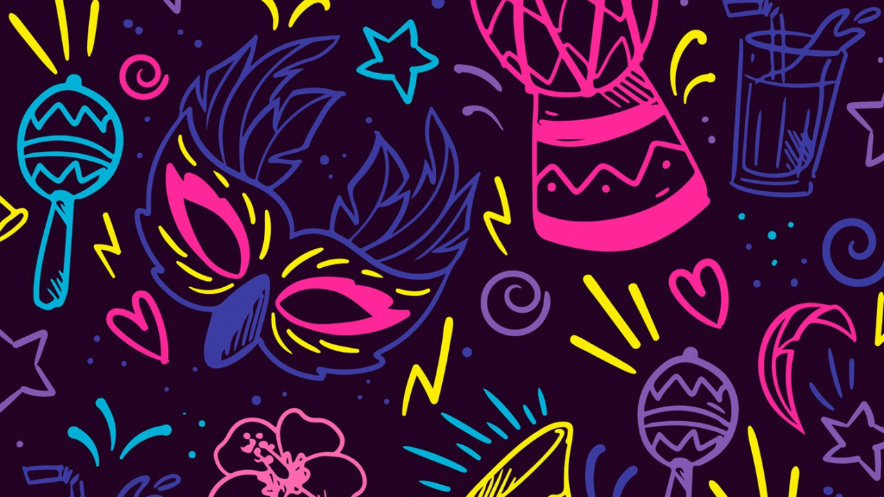 Обои узор, визуальное искусство, графический дизайн, дизайн, черный в разрешении 1280x720