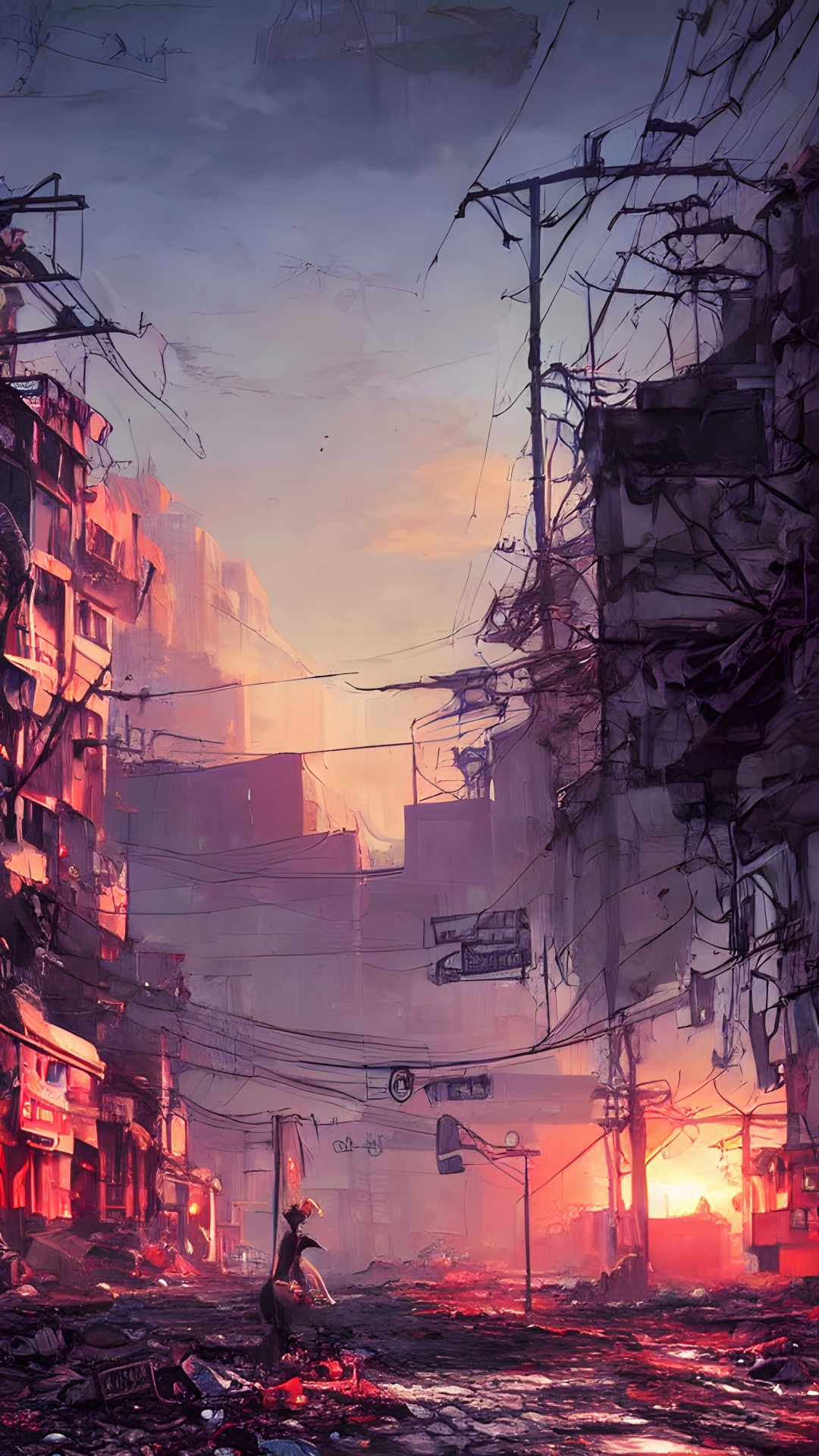 Обои пороговое пространство, облако, атмосфера, дневное время, послесвечение в разрешении 1080x1920