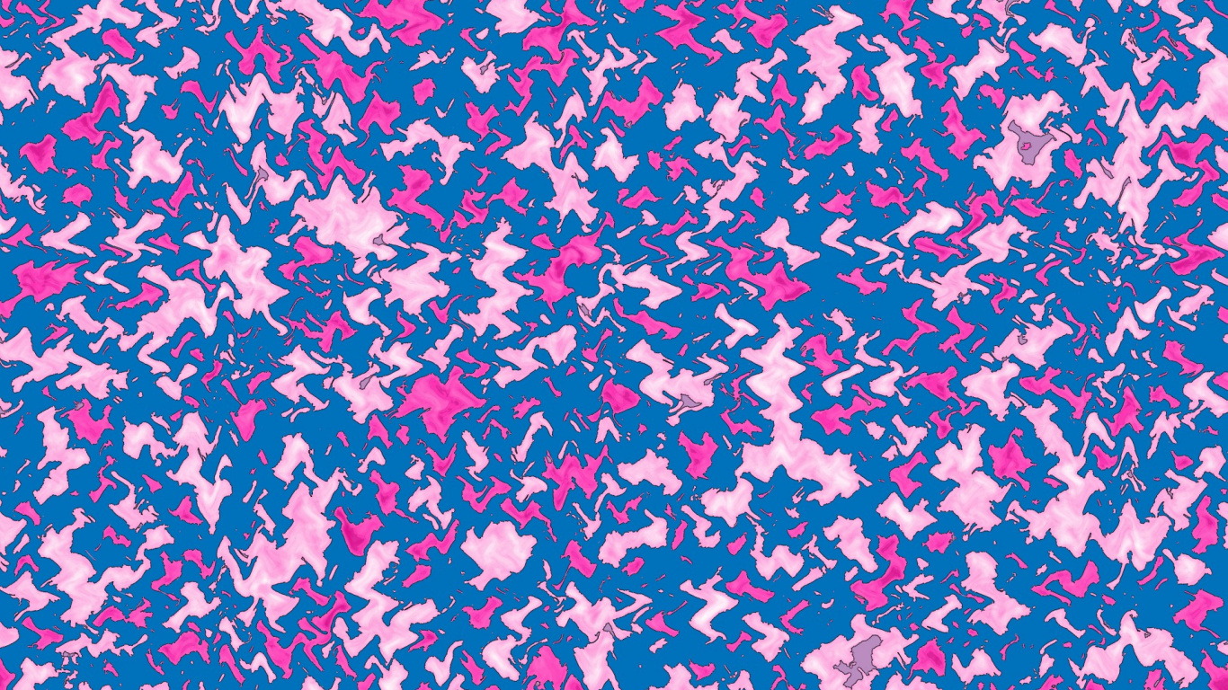 Обои узор, синий, дизайн, векторная графика, розовый в разрешении 1366x768