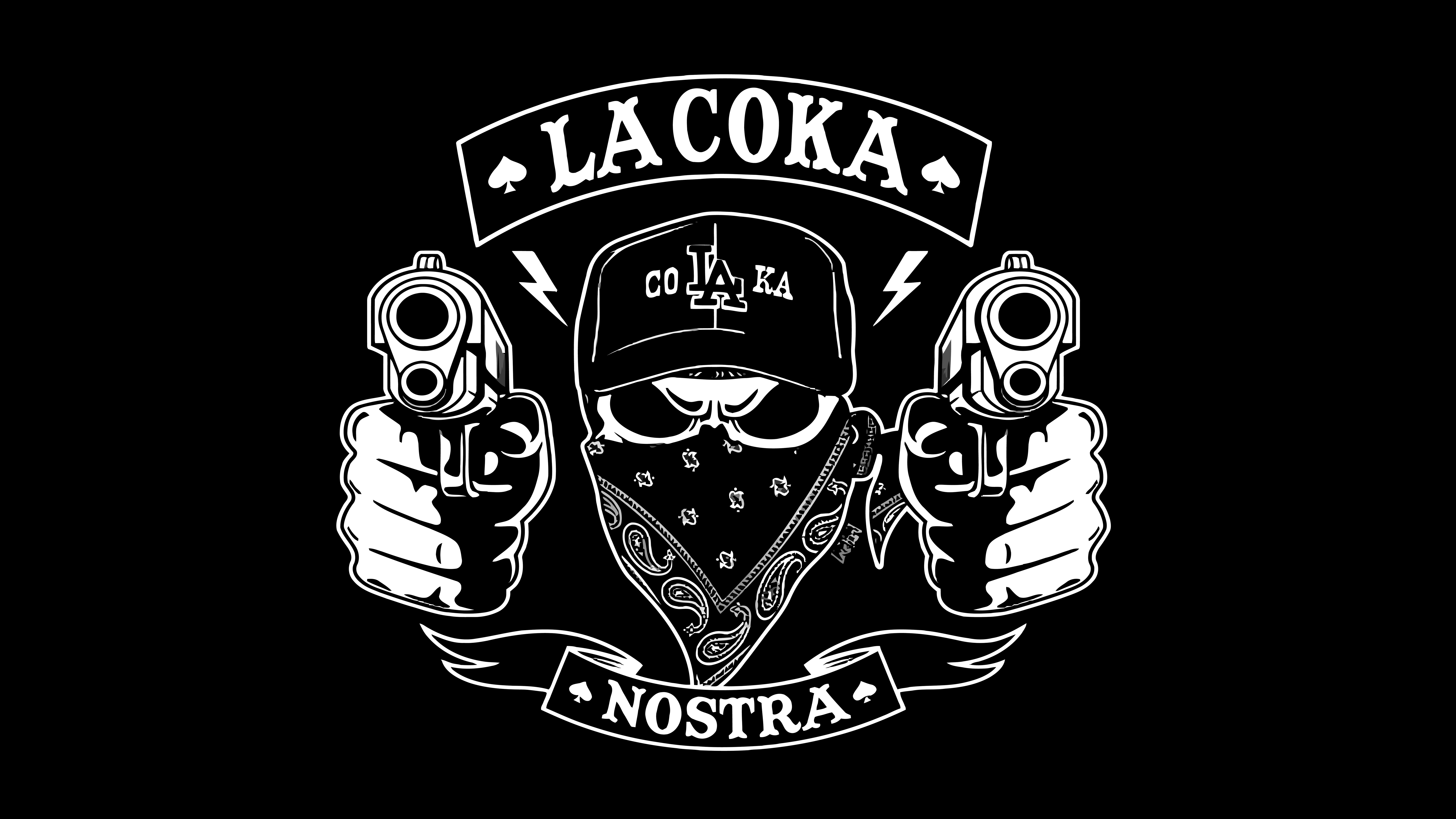 Картинки на заставку телефона для пацана. La Coka nostra logo. Кепка la Coka nostra. Эмблема бандитов. Картинки на рабочий стол криминал.