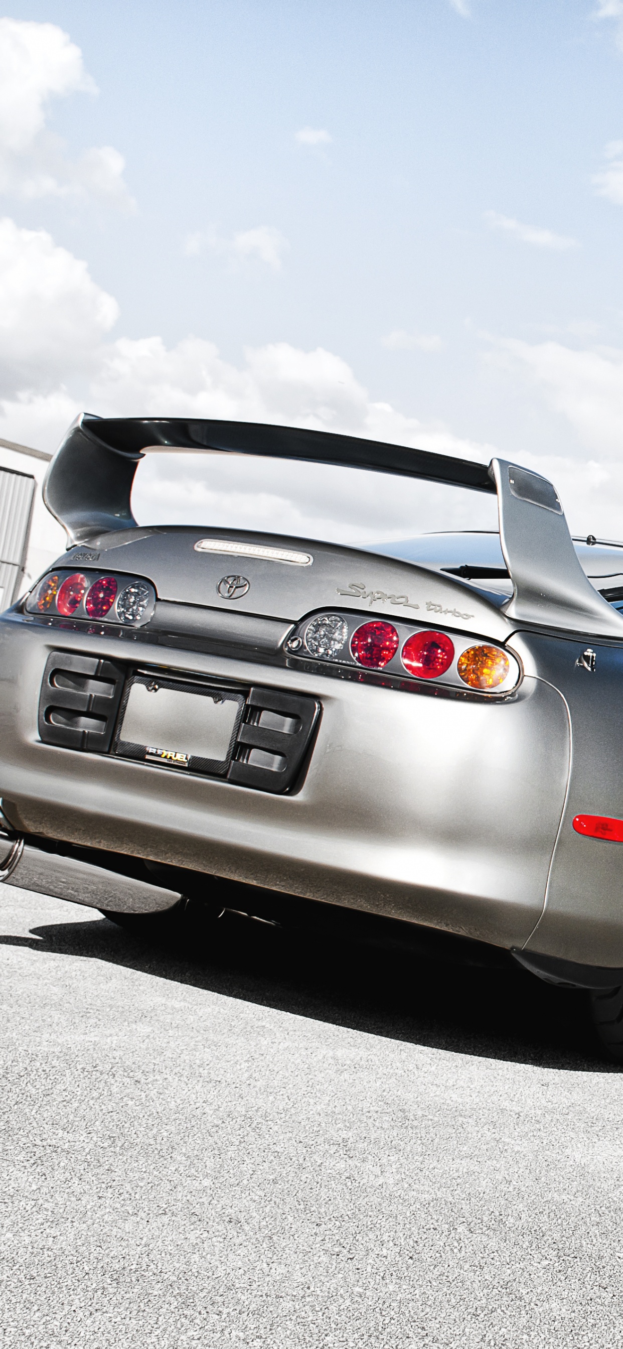 Обои авто, 1998 Тойота Супра, toyota, колесо, обод в разрешении 1242x2688