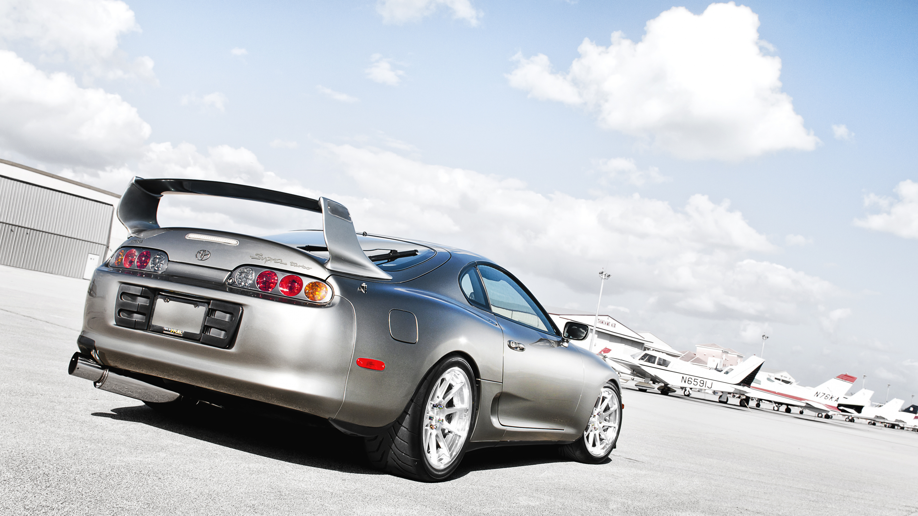 Обои авто, 1998 Тойота Супра, toyota, колесо, обод в разрешении 3840x2160