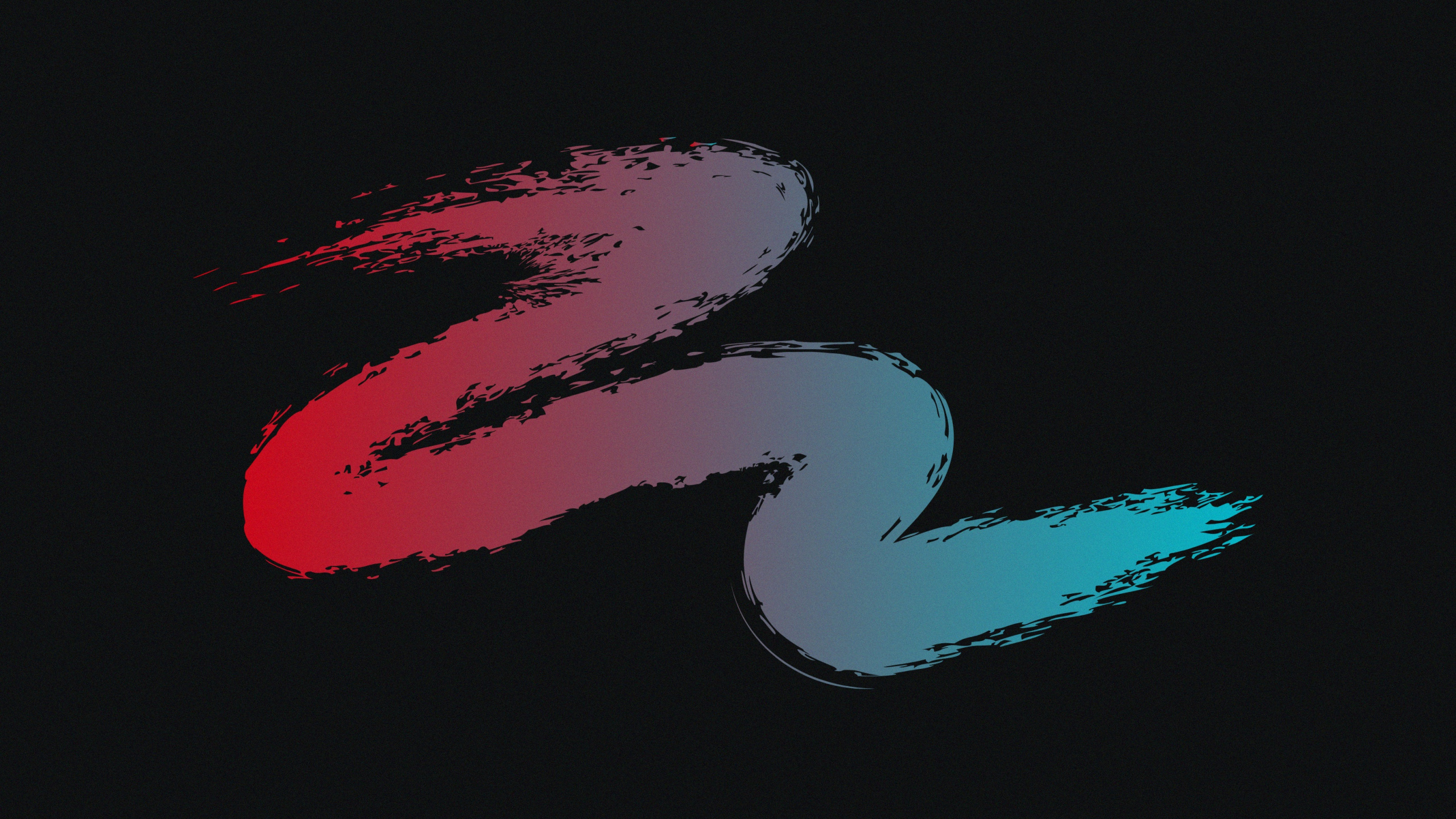 Обои темнота, измеритель, символ, графика, лого в разрешении 2560x1440