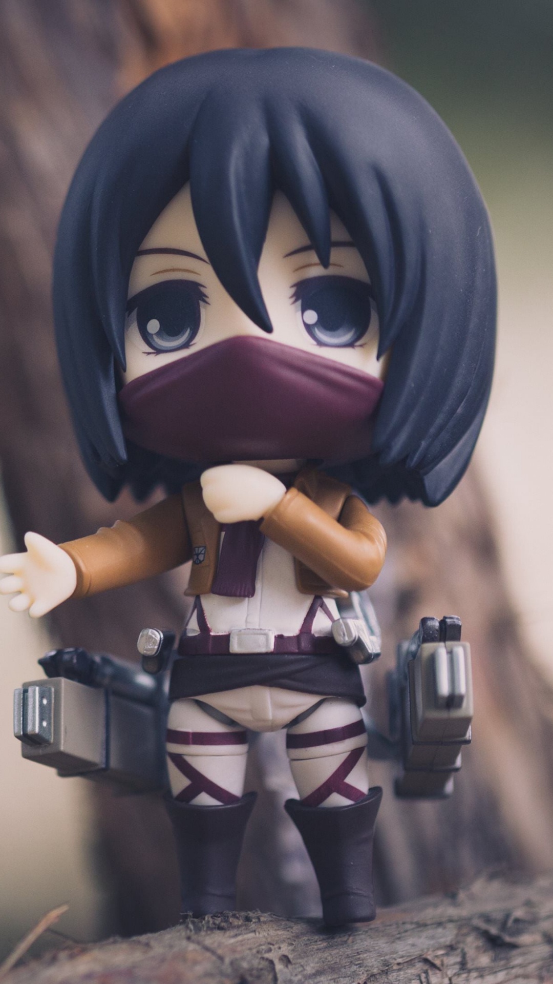 Обои Микаса Акерман, эрен йегер, Армин Арлерт, Леви, нападение на титан в разрешении 1080x1920