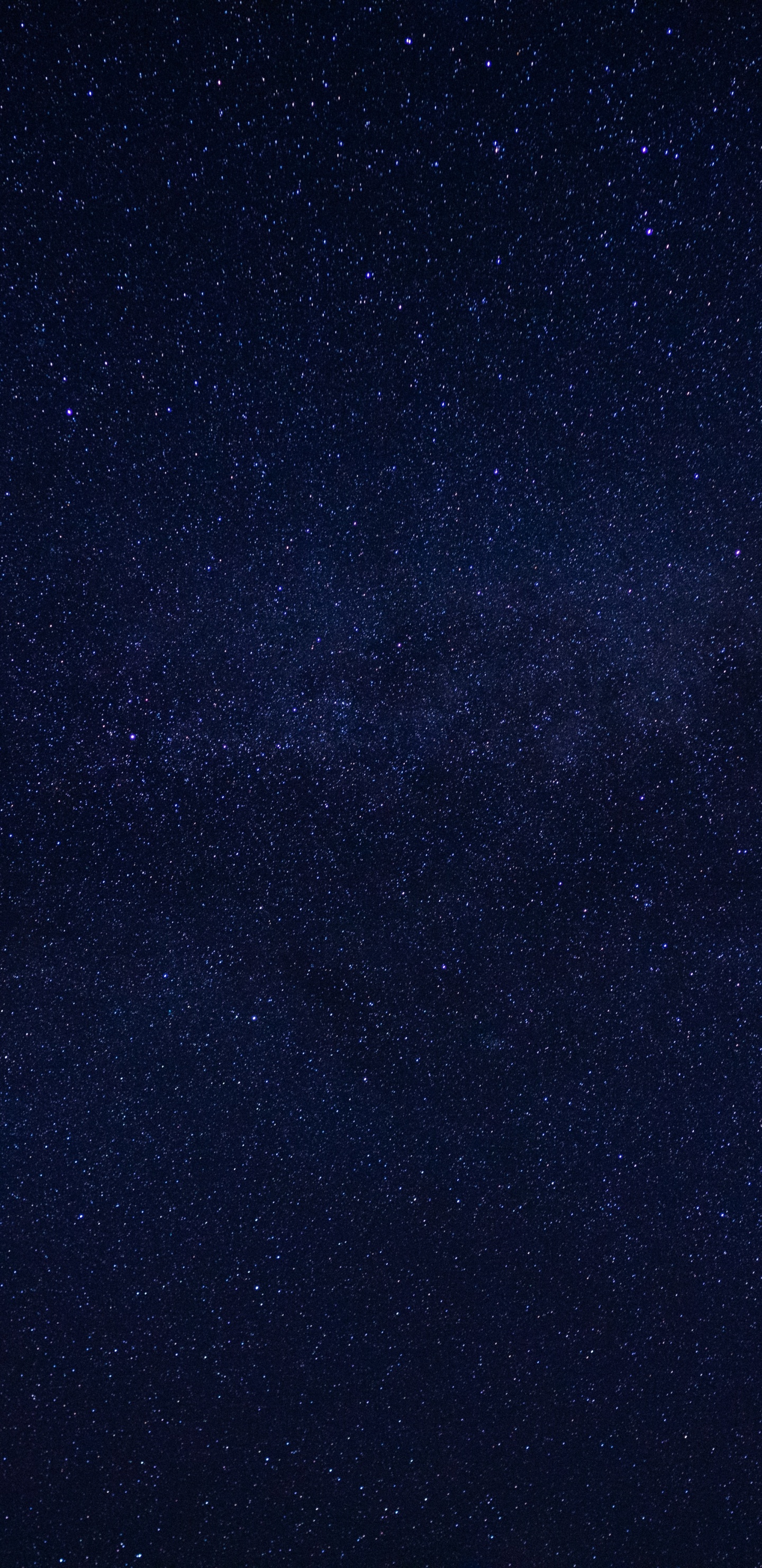 Обои черный, синий, атмосфера, ночь, космос в разрешении 1440x2960