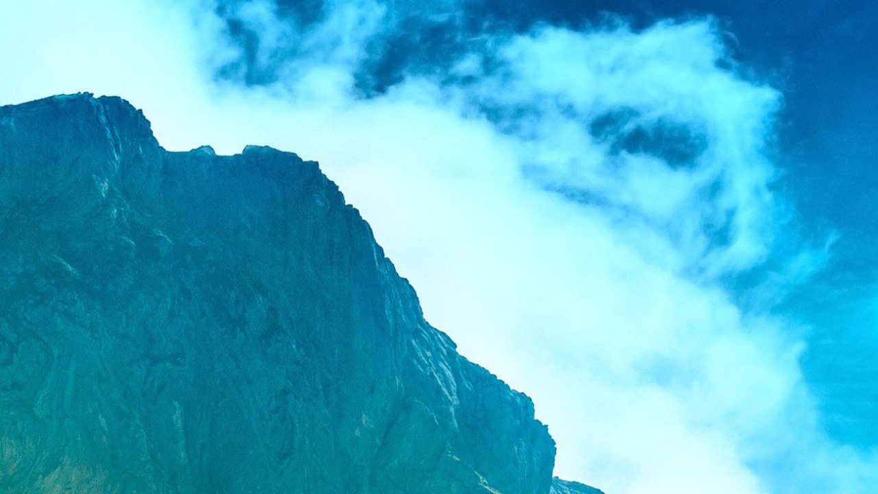 Обои природа, цветной, отличие, пейзаж, высокий контраст в разрешении 1280x720