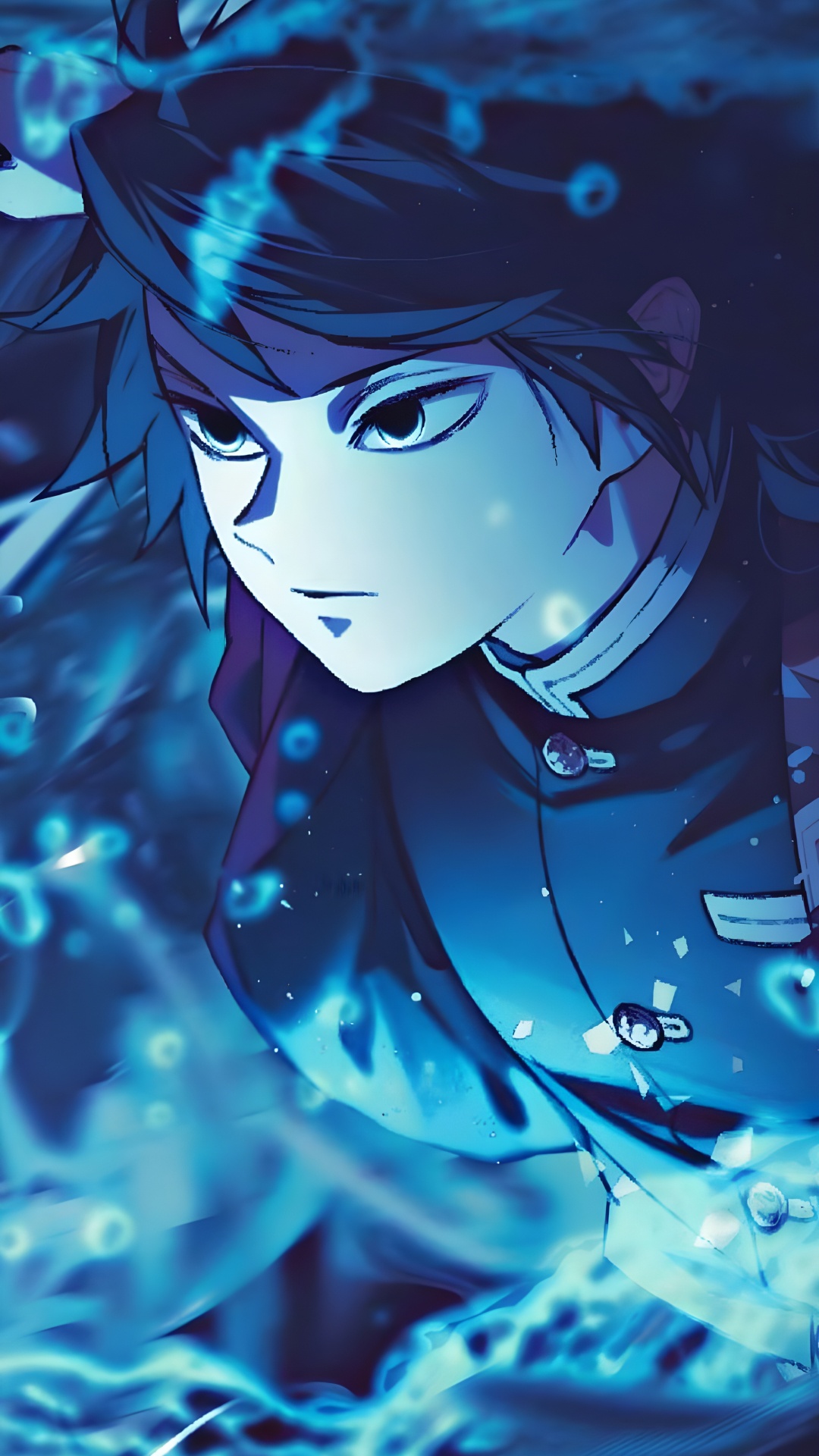 Обои аниме, в DayZ аниме, мультик, Незуко Камадо, зеницу агацума в разрешении 1080x1920