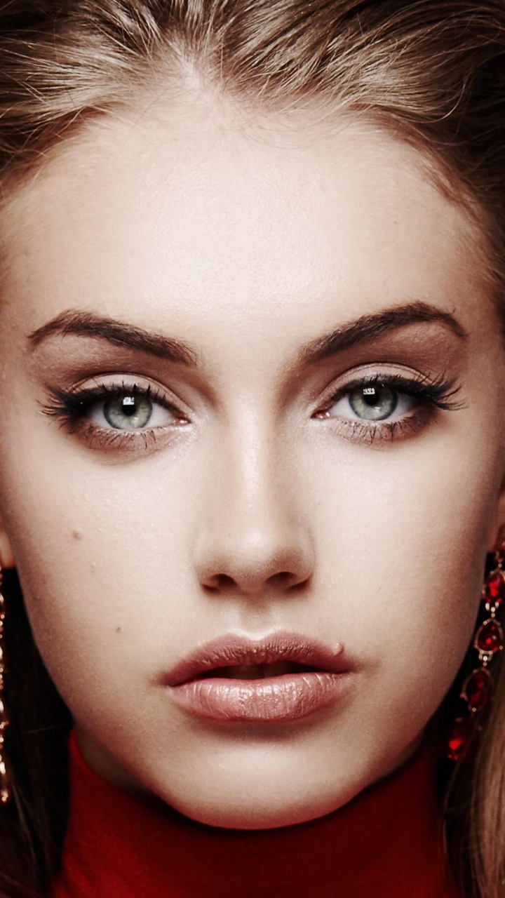 Обои Юлия Роза, лицо, волосы, бровь, губа в разрешении 720x1280