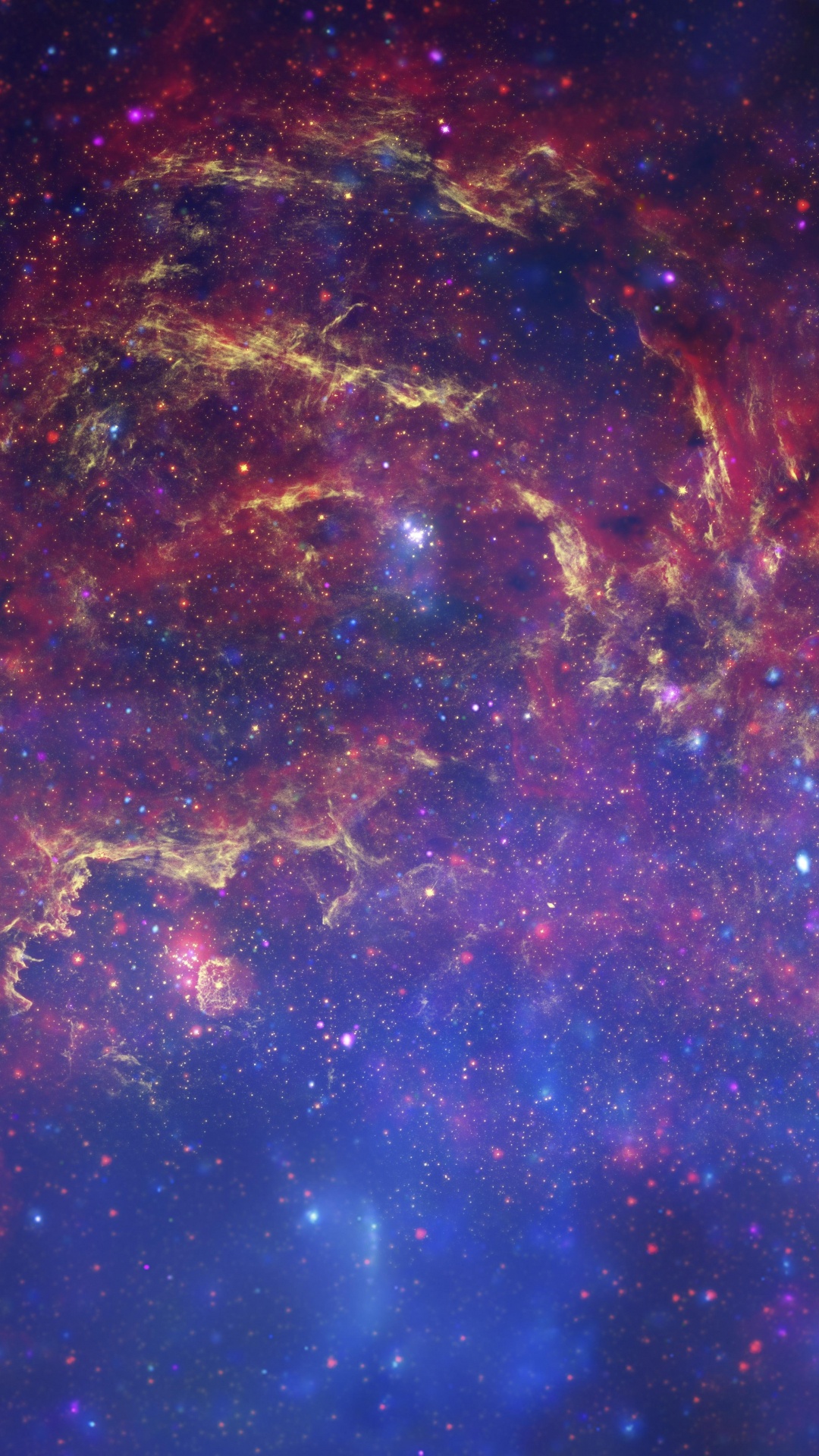 Обои НАСА, космический телескоп Хаббл, Чандра рентгеновской обсерватории, Астрономия, туманность в разрешении 1080x1920