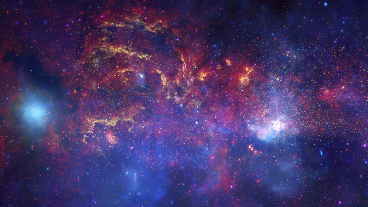 Обои НАСА, космический телескоп Хаббл, Чандра рентгеновской обсерватории, Астрономия, туманность в разрешении 1280x720