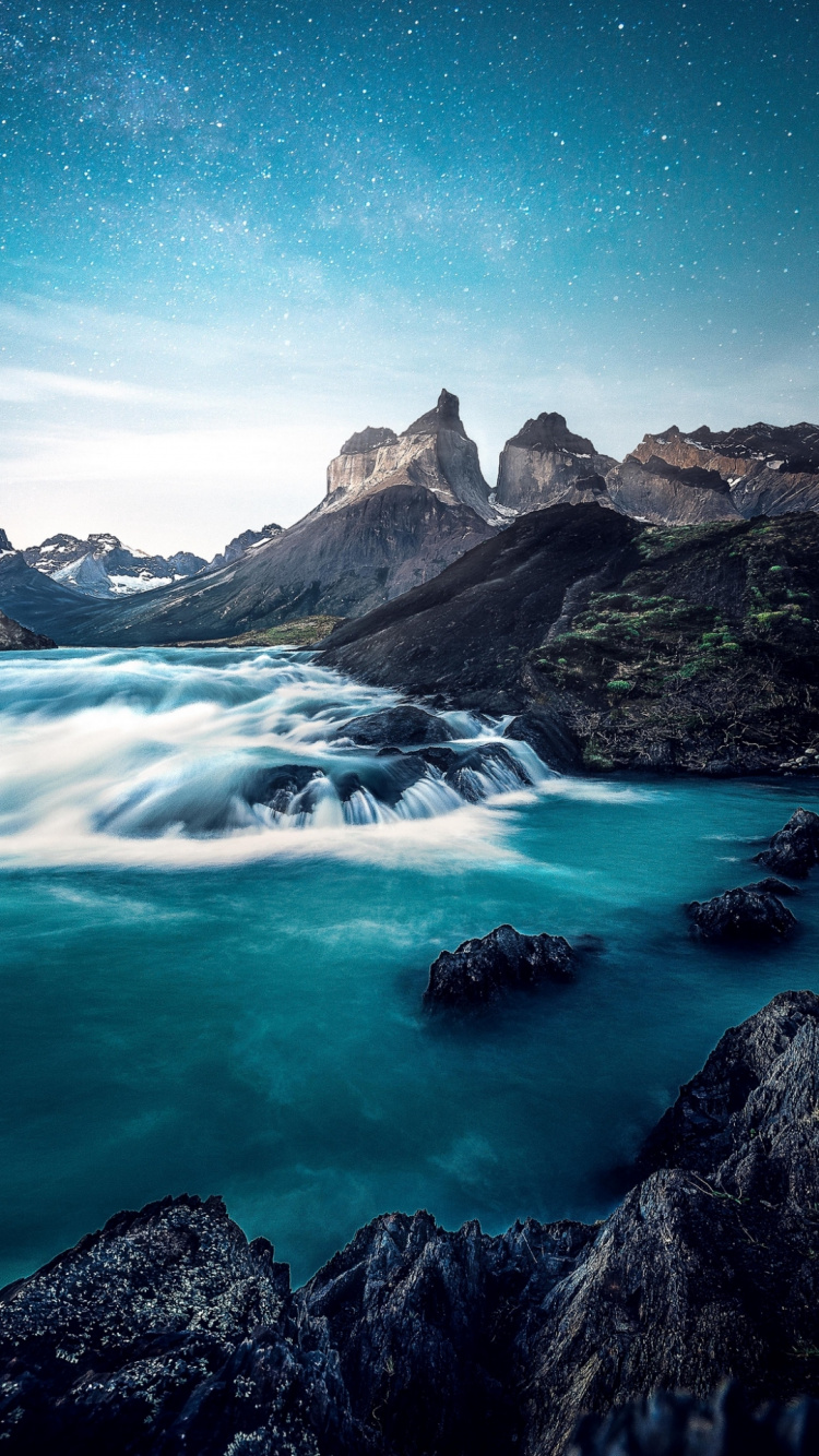Обои Национальный парк Торрес-дель-Пайне, Озеро Peho, национальный парк, парк, природа в разрешении 750x1334