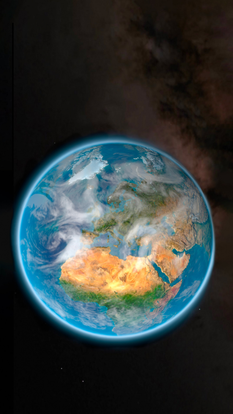 Обои земля, iOS 16, Эпл, ios, мир в разрешении 750x1334