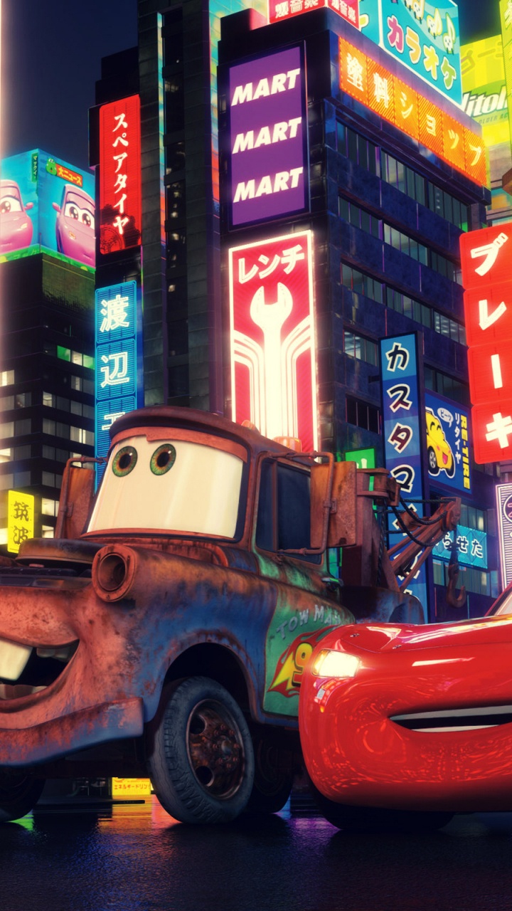 Обои легковые автомобили, пиксар, Walt Disney Pictures, колесо, шина в разрешении 720x1280