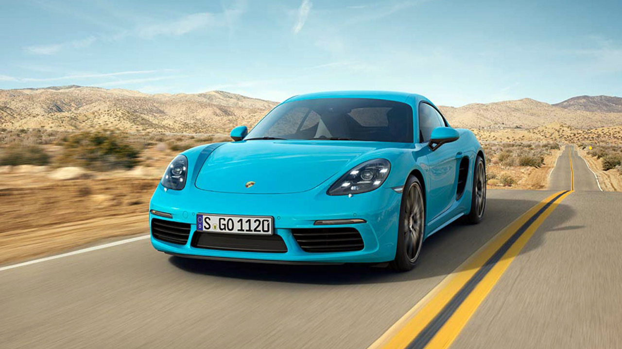 Обои 2019 Порше 718 Кайман, Порше, Порше Кайман, спорткар, авто в разрешении 1280x720