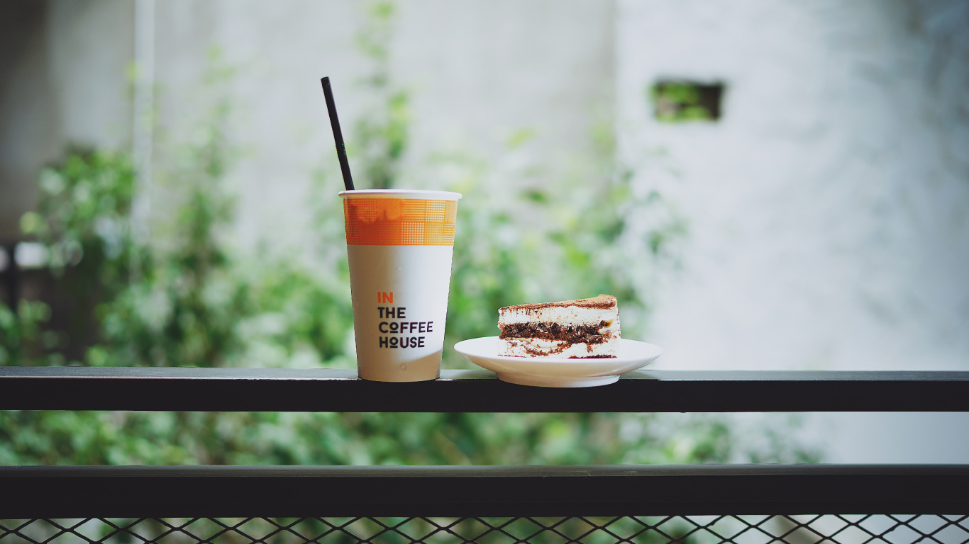 Обои кофе, напиток, латте маккиато, пища, чашка в разрешении 1366x768