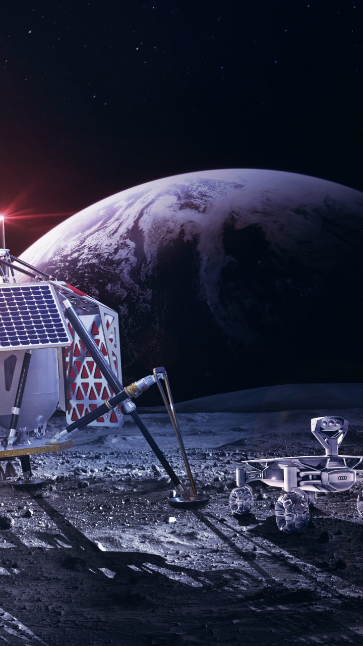 Обои луна, ЛТР, Сотовая сеть, космическое пространство, астрономический объект в разрешении 720x1280