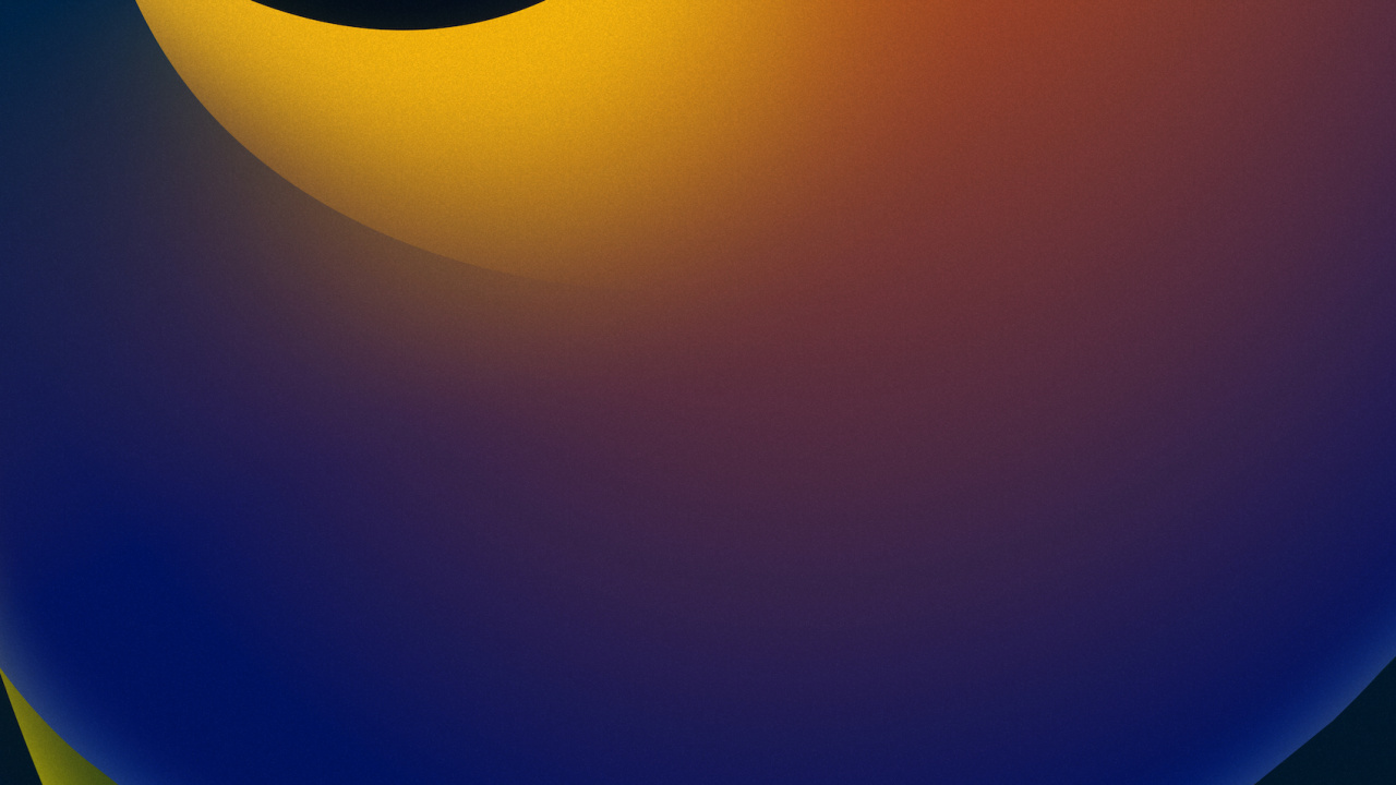 Обои iOS 16, ios, iOS 14, Свет-в-темный цвет схема, iOS 15 в разрешении 1280x720