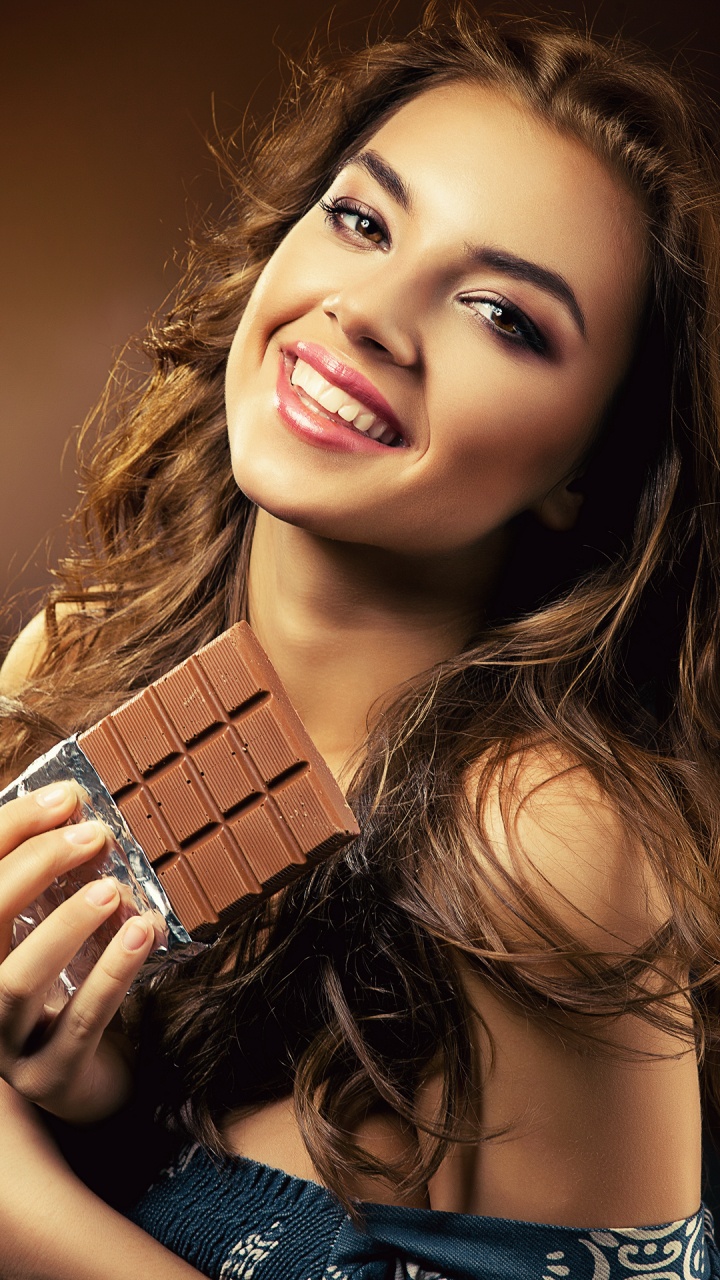 Обои красота, лицо, волосы, кожа, голова в разрешении 720x1280