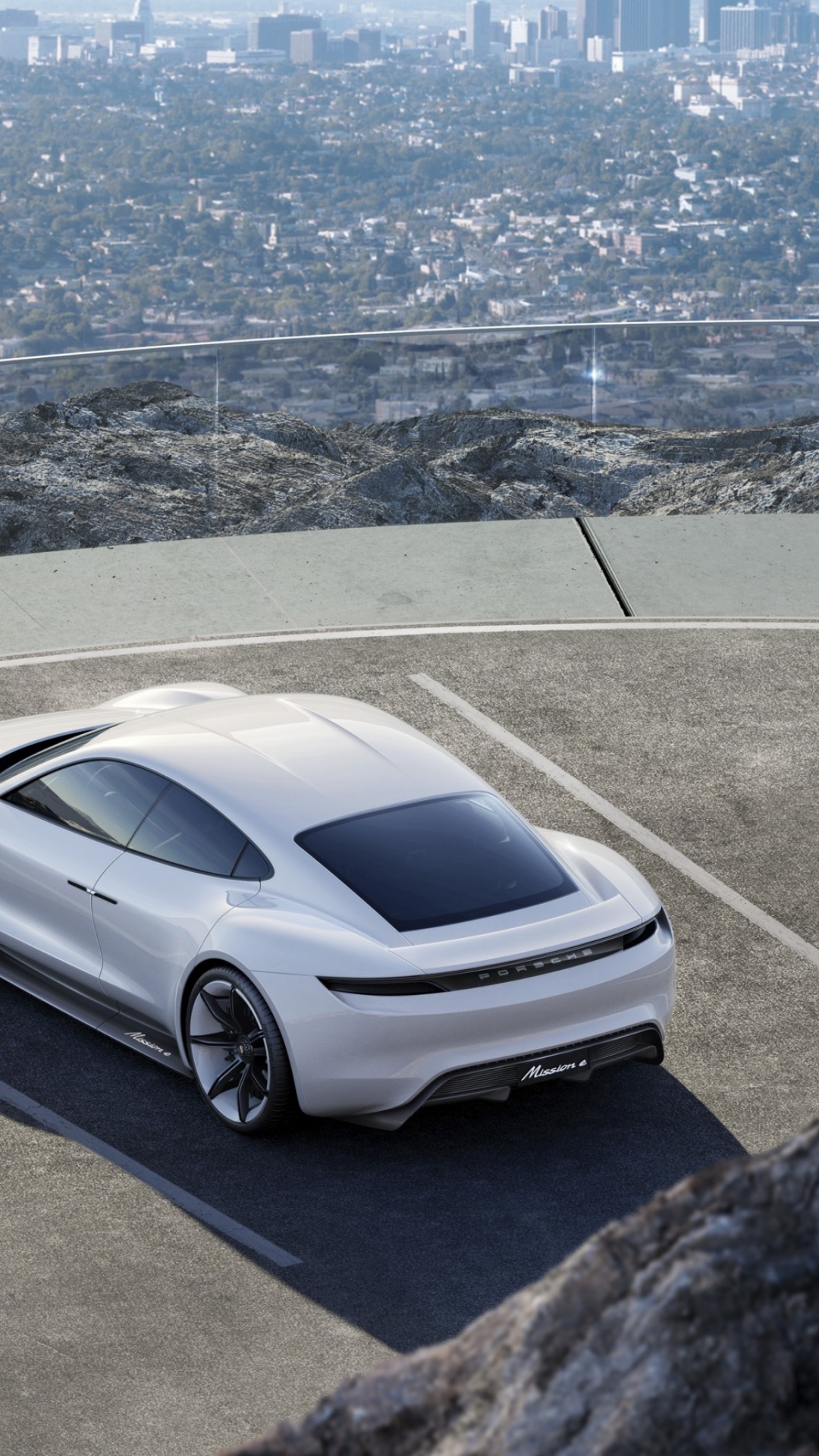 Обои Порше, Порше 918 Спайдер, Tesla Model S, автомобиль среднего размера, семейный автомобиль в разрешении 1080x1920