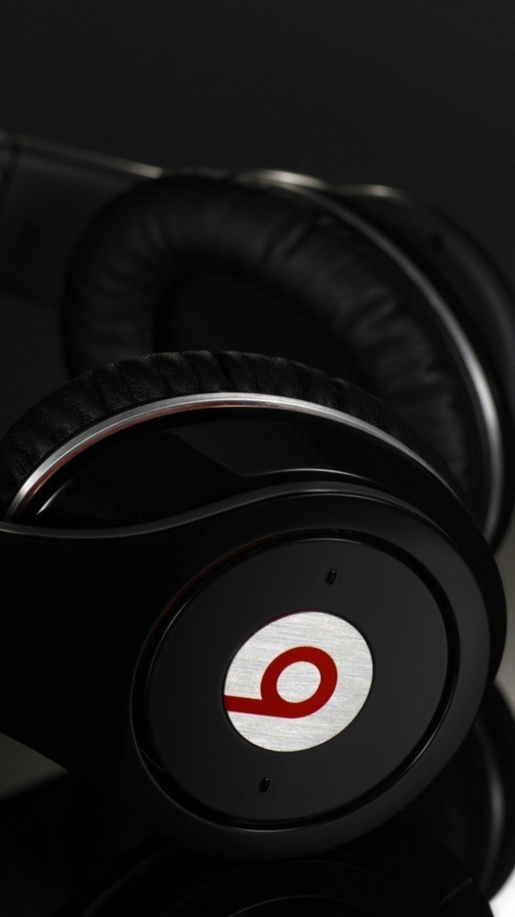 Обои наушники, beats electronics, громкоговоритель, гаджет, звуковое оборудование в разрешении 750x1334