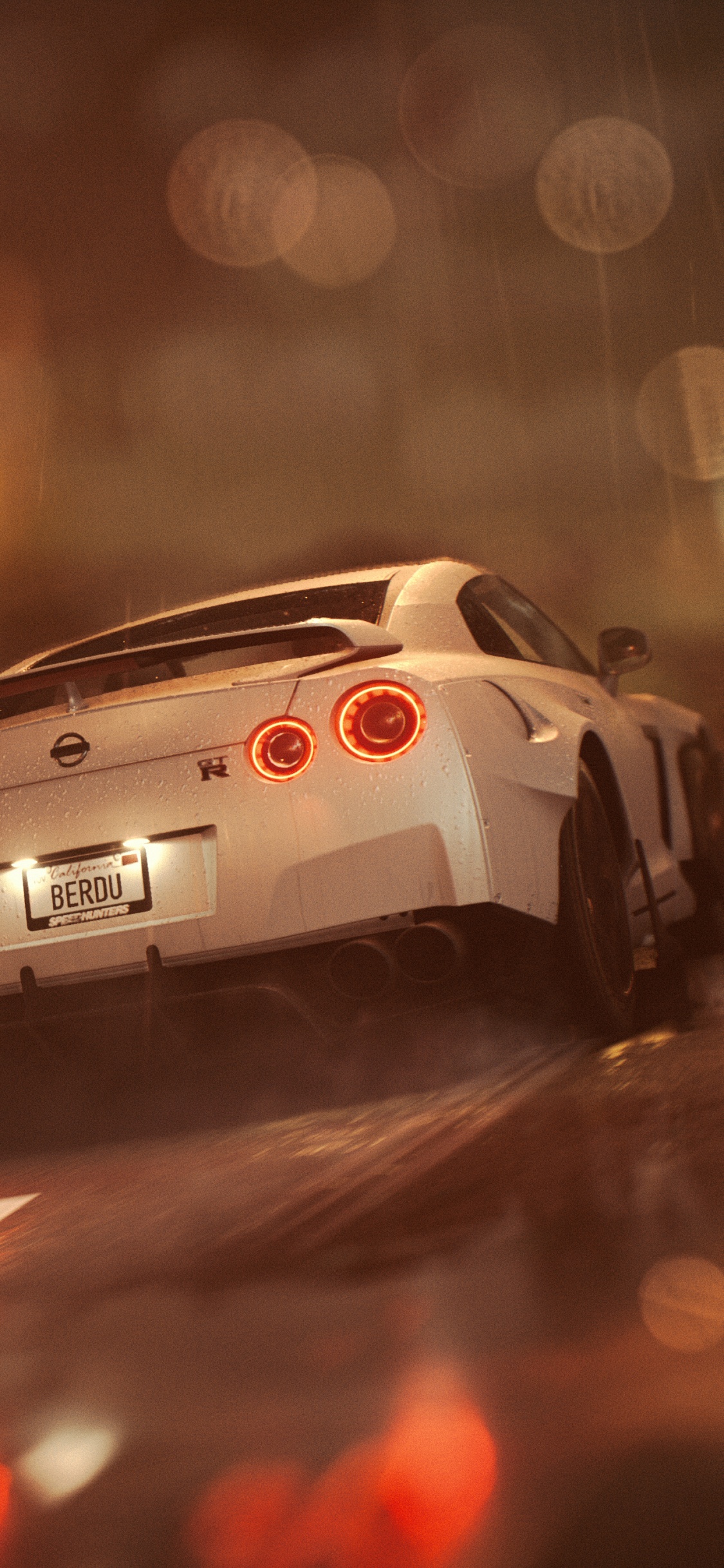 Обои Ниссан, спорткар, авто, суперкар, дорога в разрешении 1125x2436