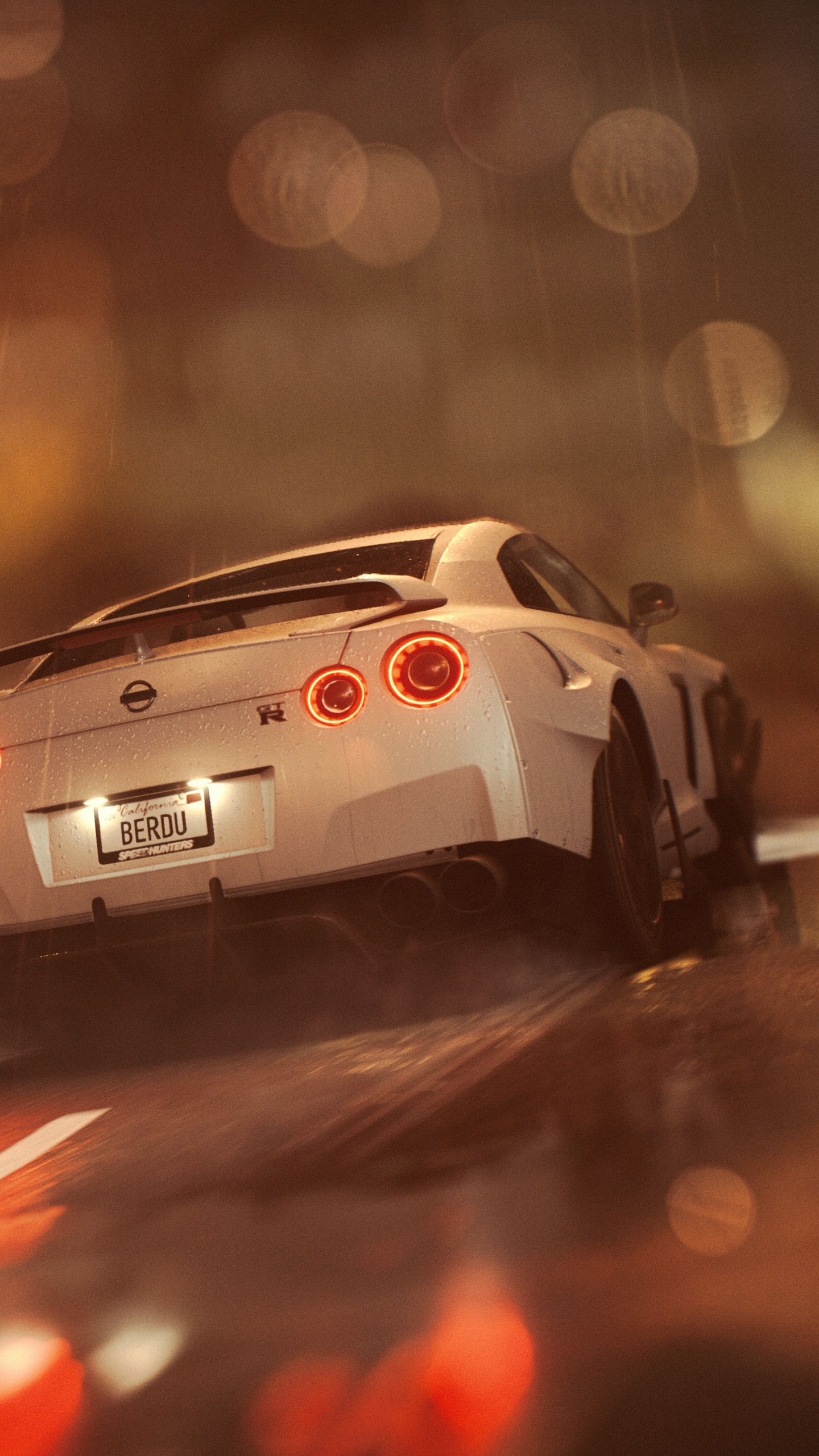 Обои Ниссан, спорткар, авто, суперкар, дорога в разрешении 1440x2560